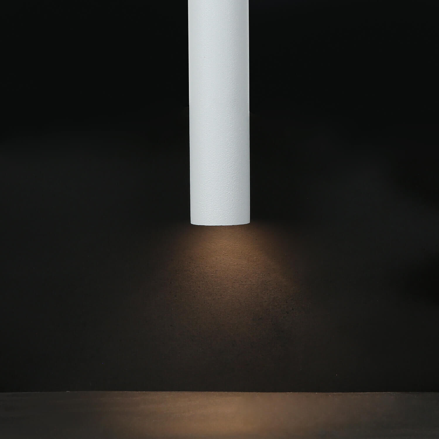 Runde Pendelleuchte Weiß Ø2,5cm G9 Modern CULT