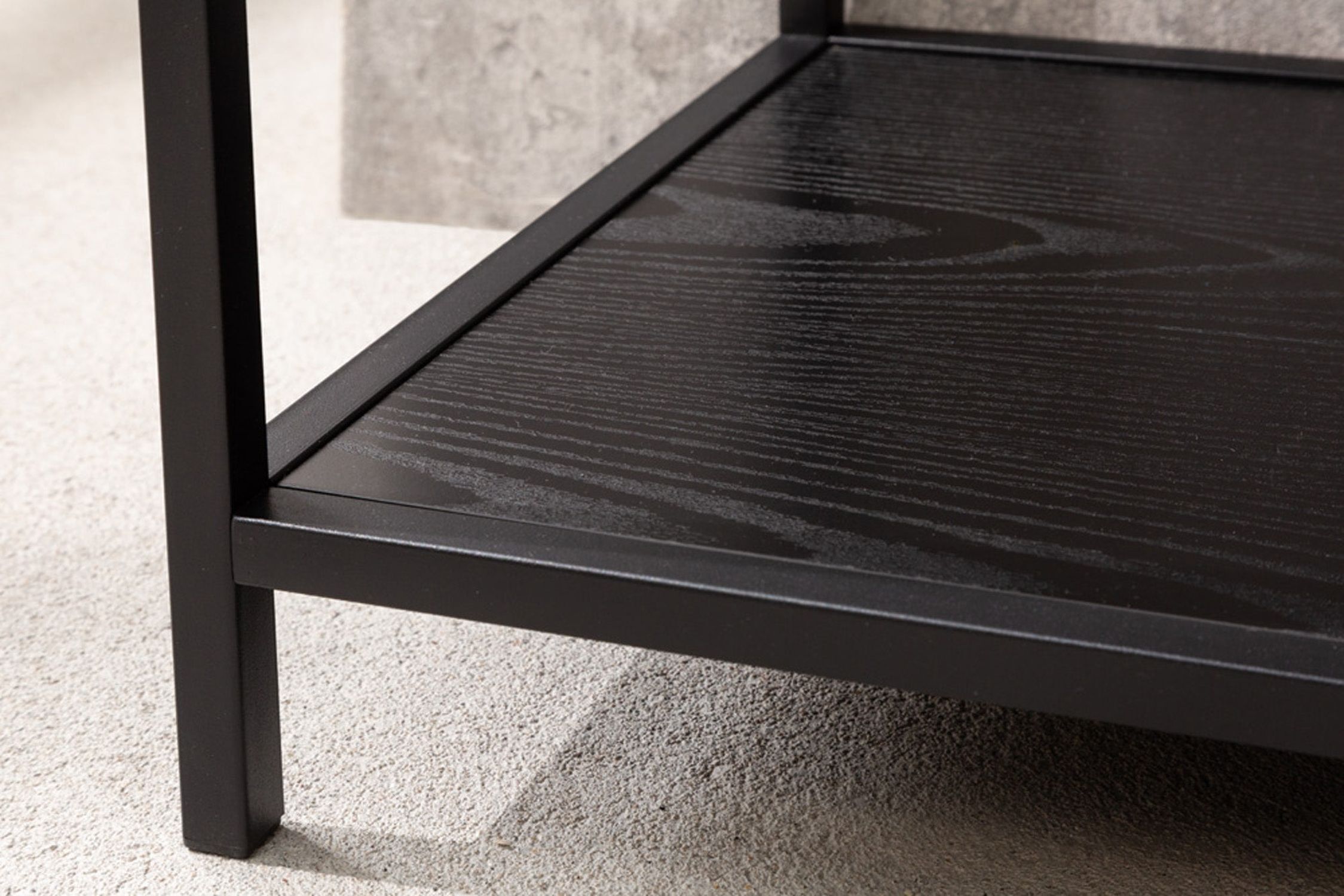 Couchtisch mit Stauraum Schwarz 120 x 60 cm rechteckig Couchtisch mit Stauraum Schwarz 120 x 60 cm rechteckig