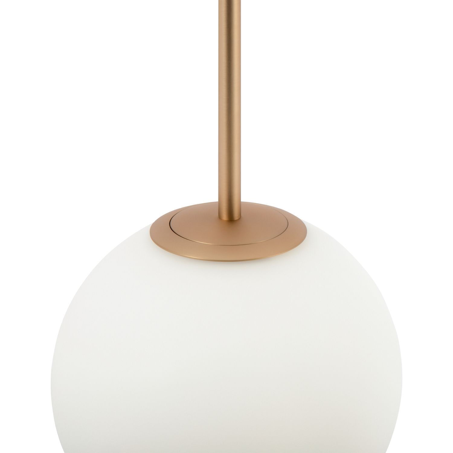 Hängeleuchte Metall Glas D: 20 cm rund H: max. 180 cm