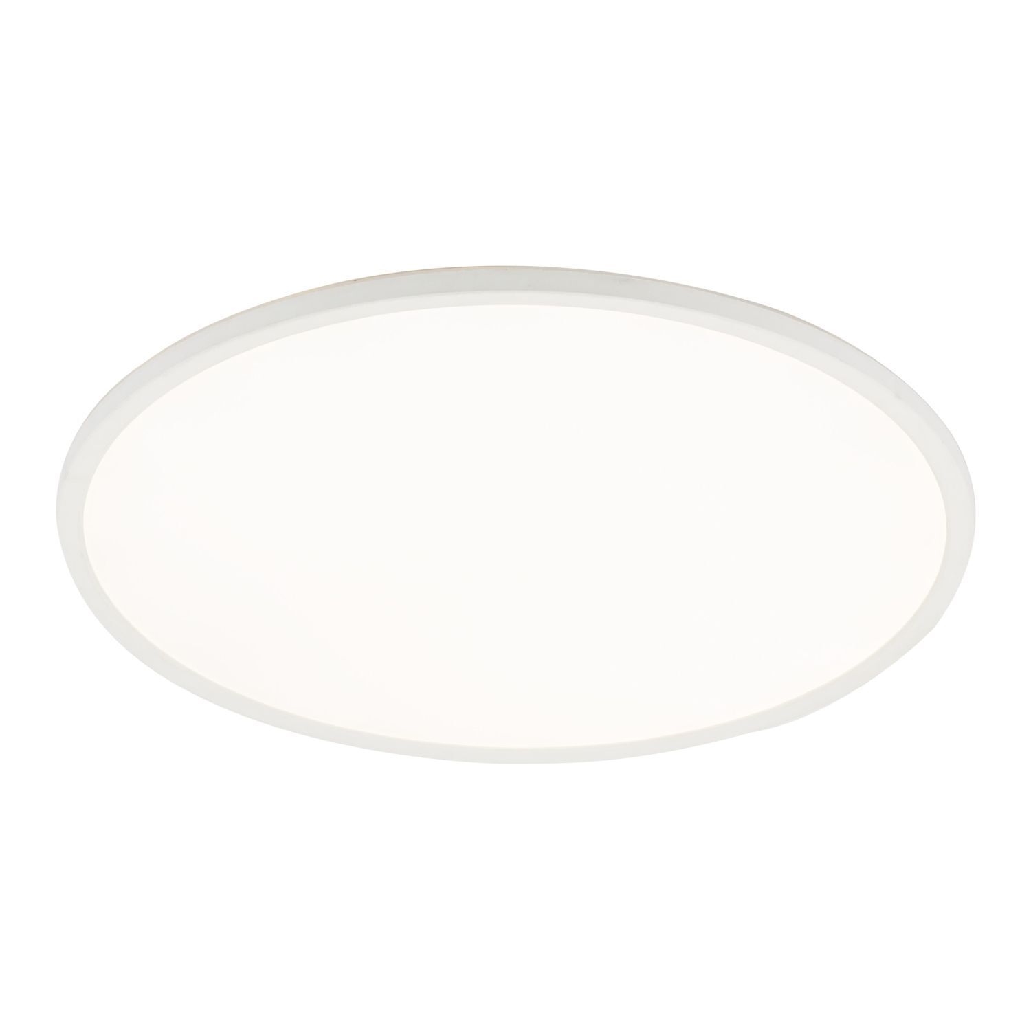 Badezimmerlampe LED Dimmer 3 Lichtmodi IP54 rund Ø 50 cm Weiß Deckenleuchte, Leuchte