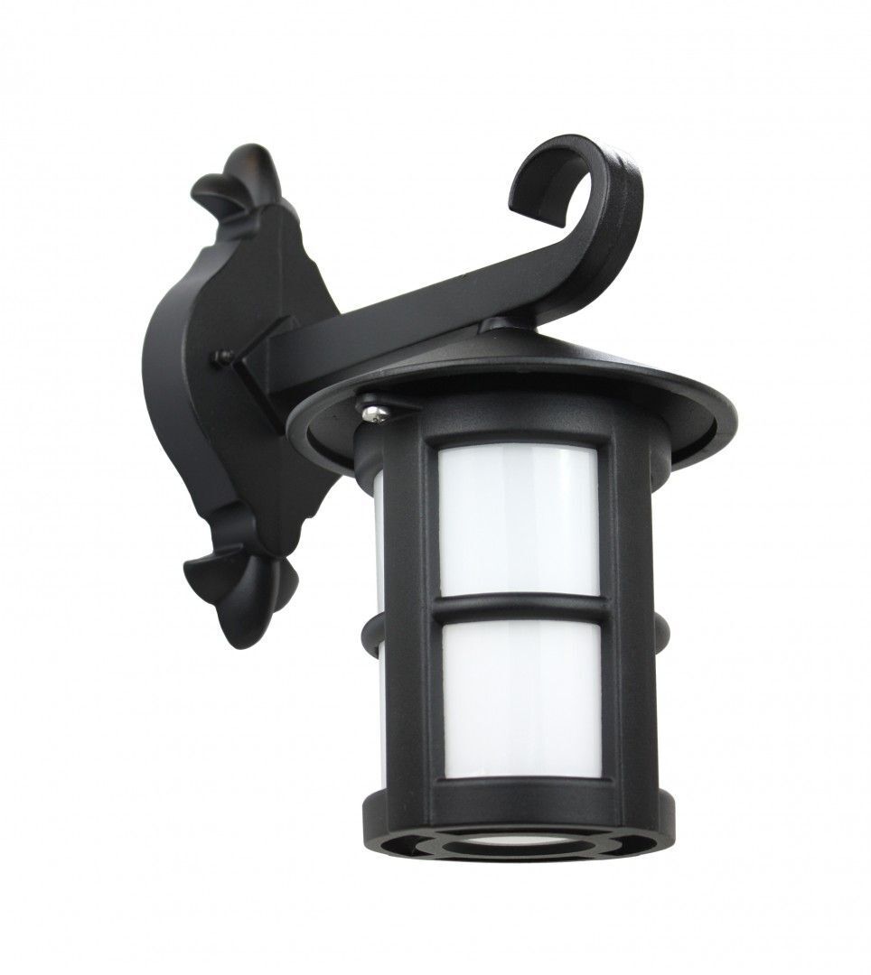 Rustikale Außenlampe KINGFISHER IP43 Schwarz E27