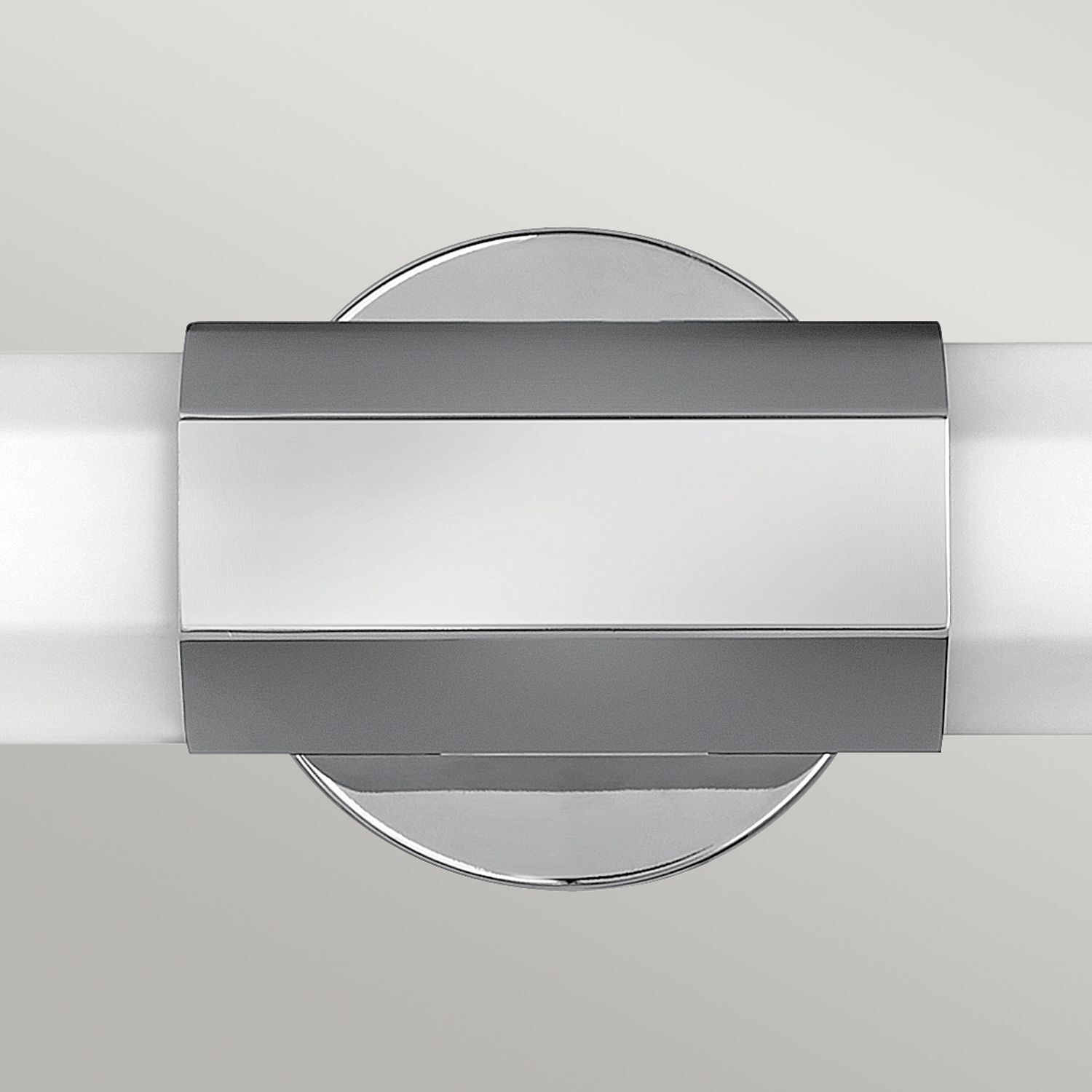 LED Badezimmerleuchte Wand Chrom Weiß IP44 65,9 cm