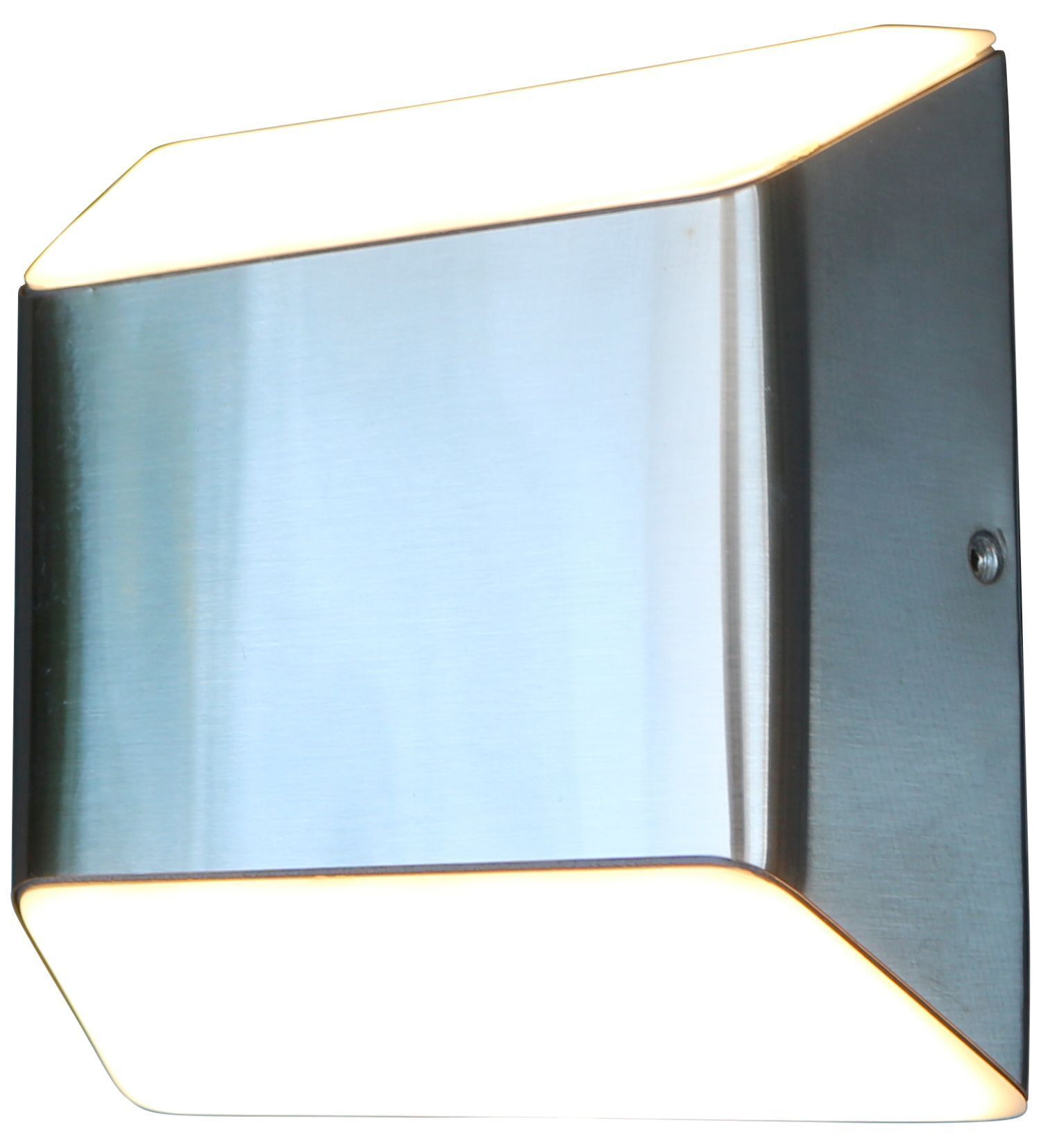 LED Außenleuchte Edelstahl IP54 H:12,4 cm 7 W Up Down