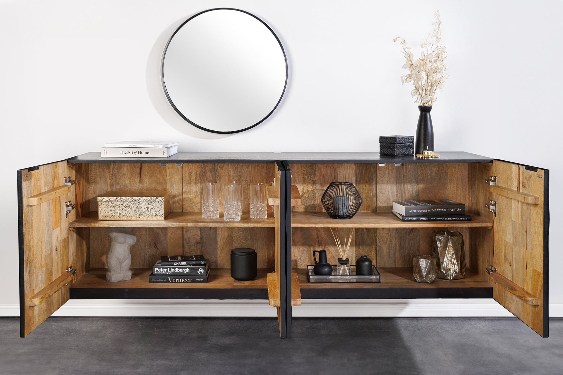 Moebel, Anrichte, Innenarchitektur, Holz, Kabinett