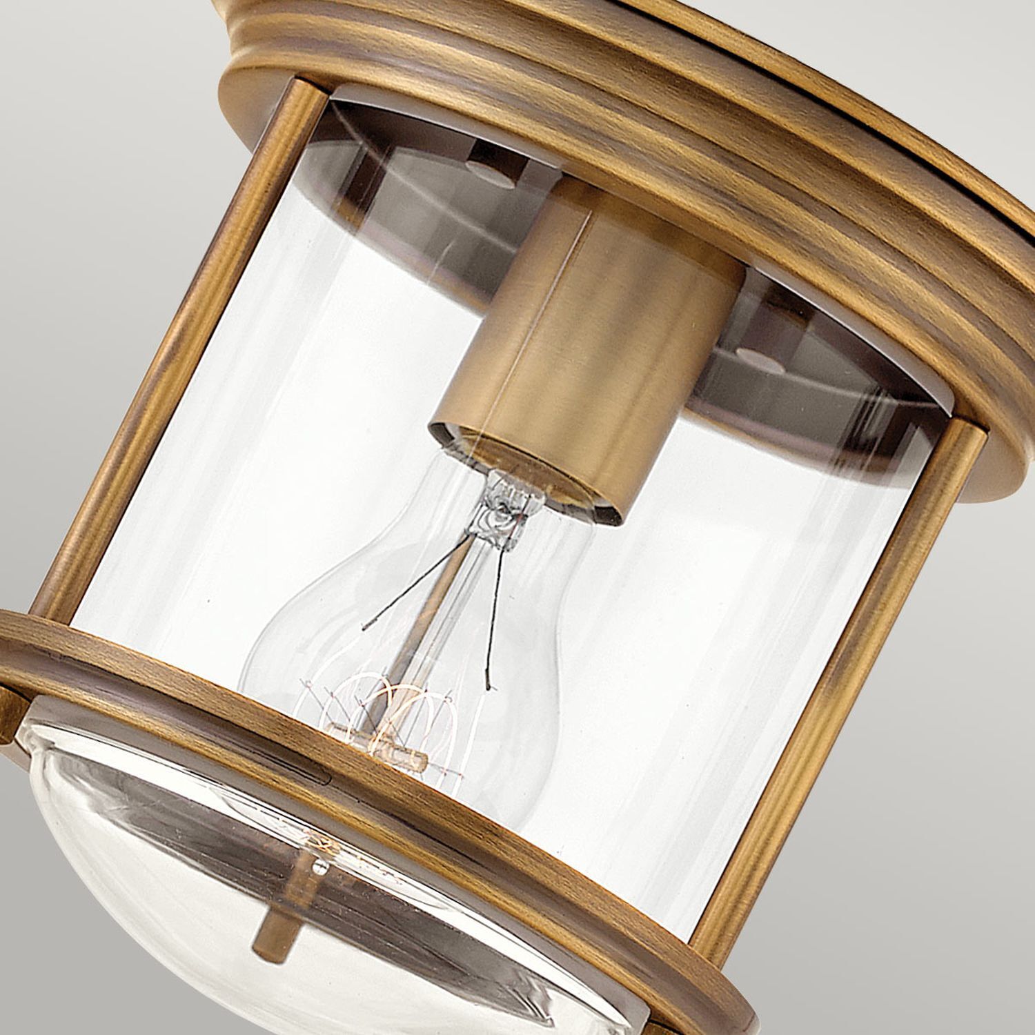 Badlampe Decke in Bronze Ø 19,6 cm rund IP44 E27