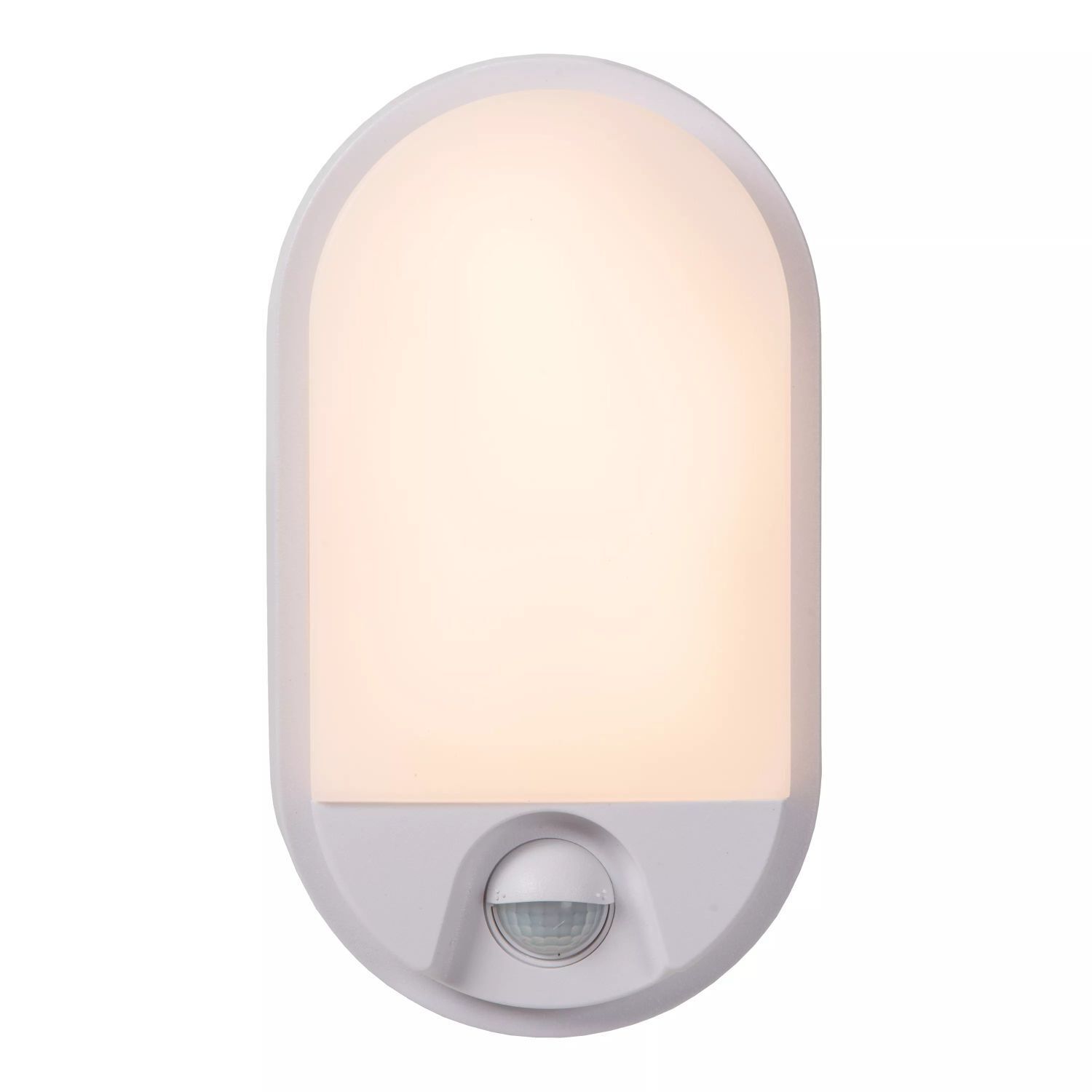 LED Wandleuchte mit Bewegungsmelder Weiß IP54 3000 K