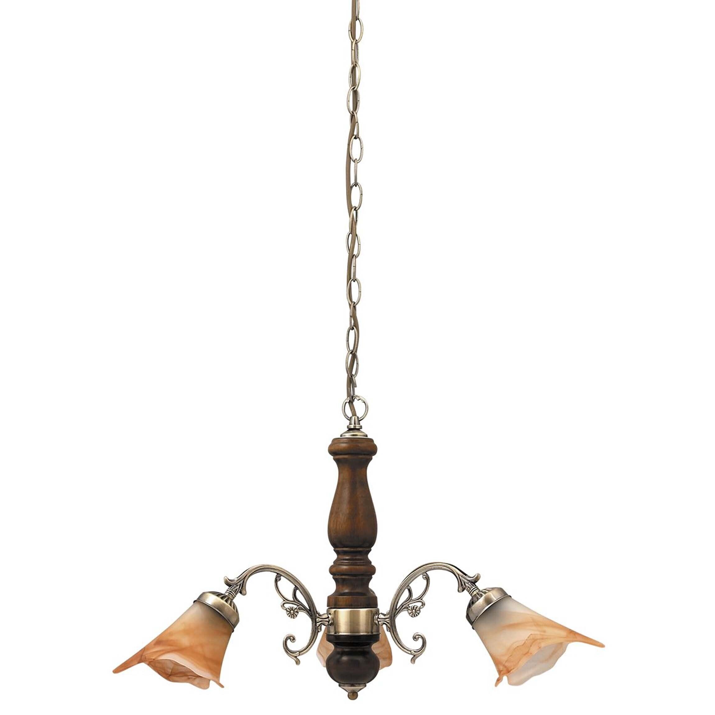 Leuchter, Lampe, Bronze