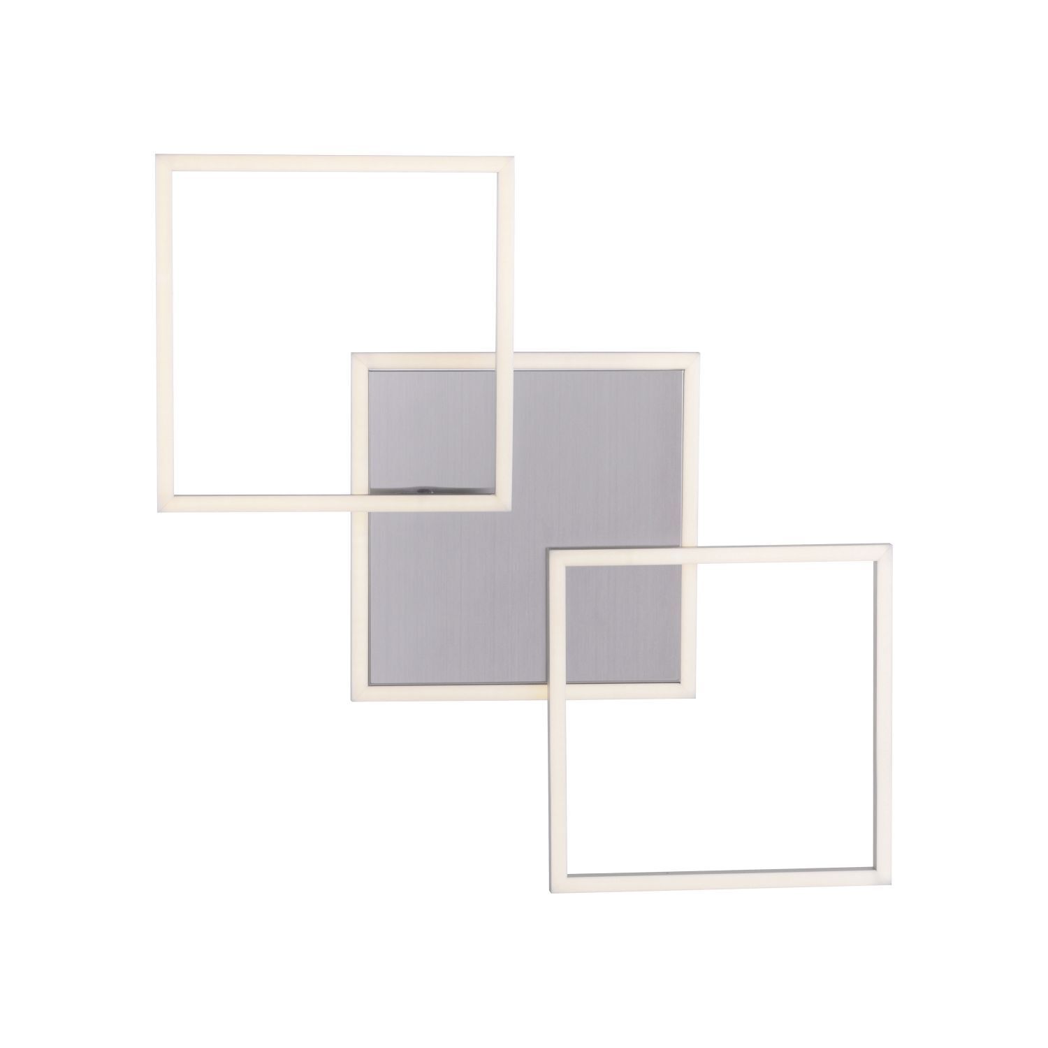 Verstellbare LED Deckenlampe in Stahl L:75 cm 3000 K Seite, Text