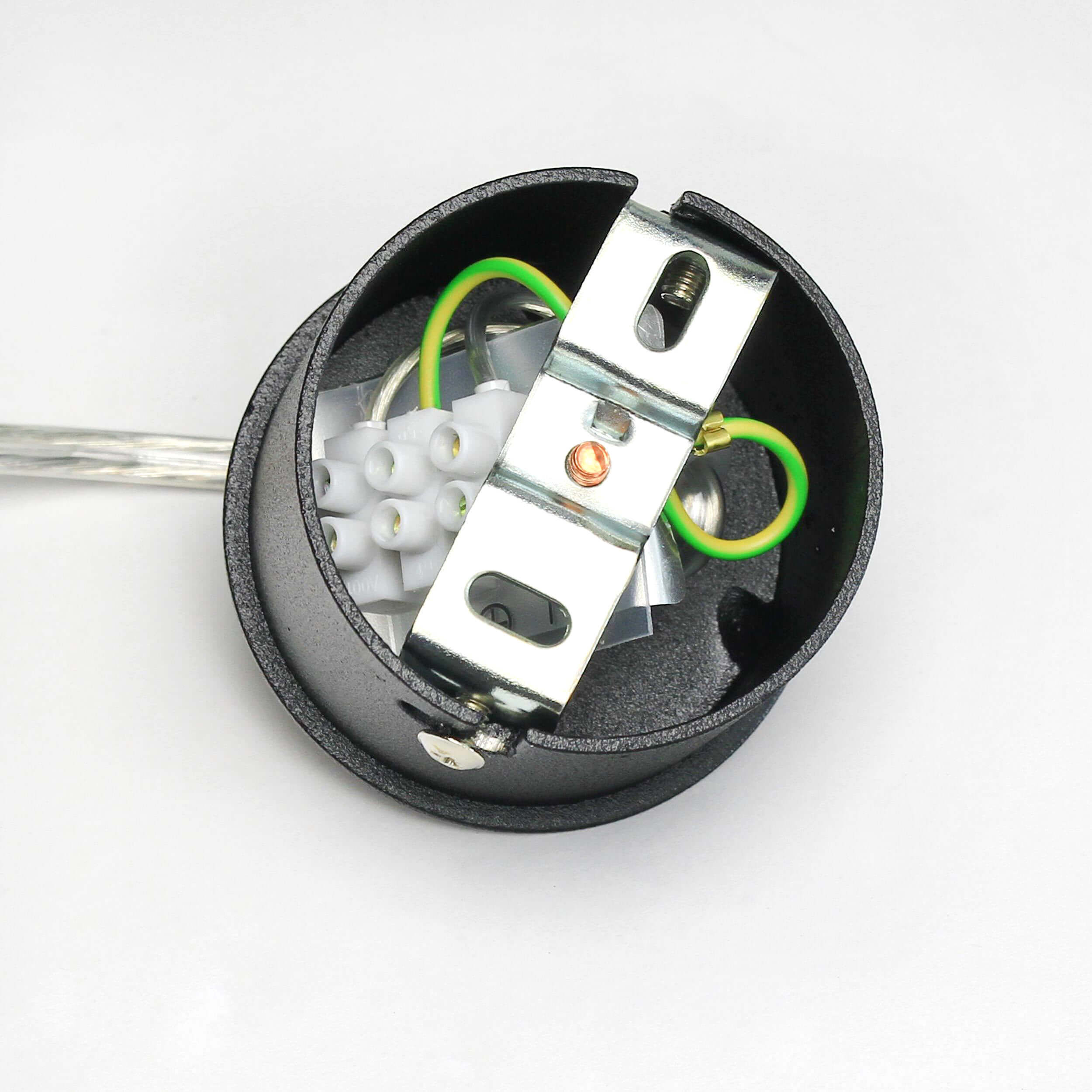 Moderne Pendelleuchte in anthrazit 40/120 cm
