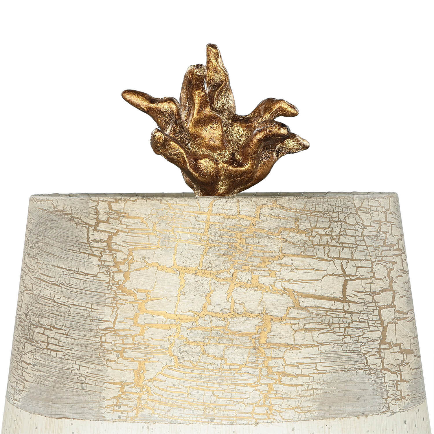 Niedrige Stehleuchte SELVA modernes Design 114cm Lampe, Lampenschirm