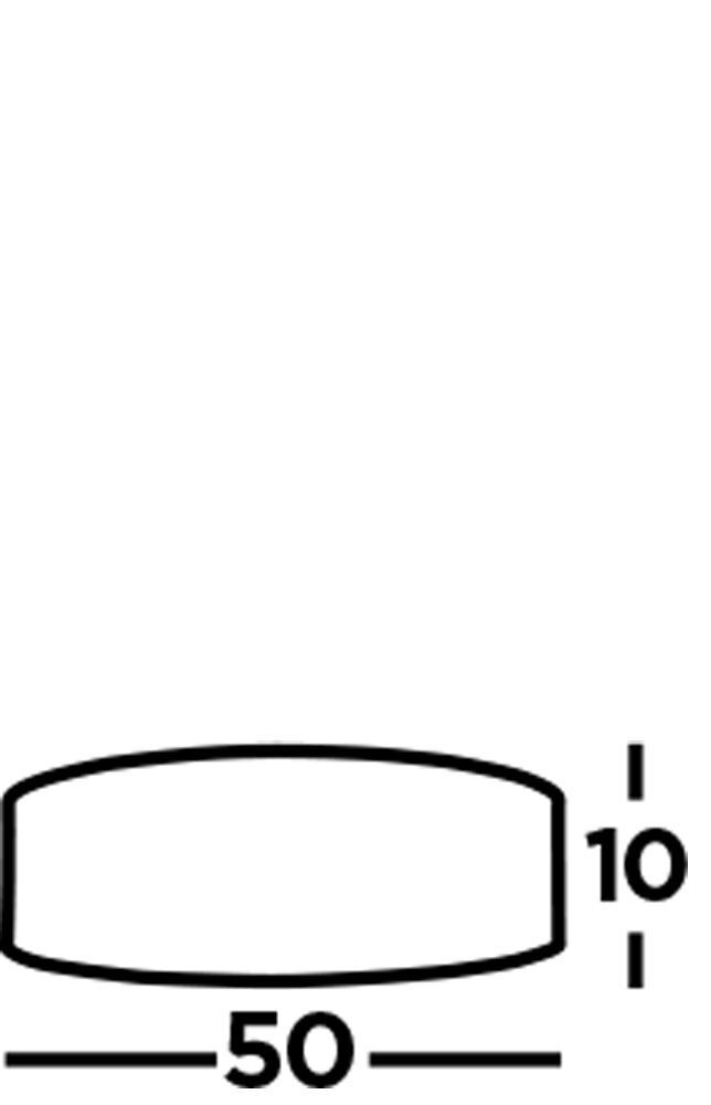 Deckenleuchte rund Ø 50cm H: 10cm Rosa Samt Schirm 3x E27