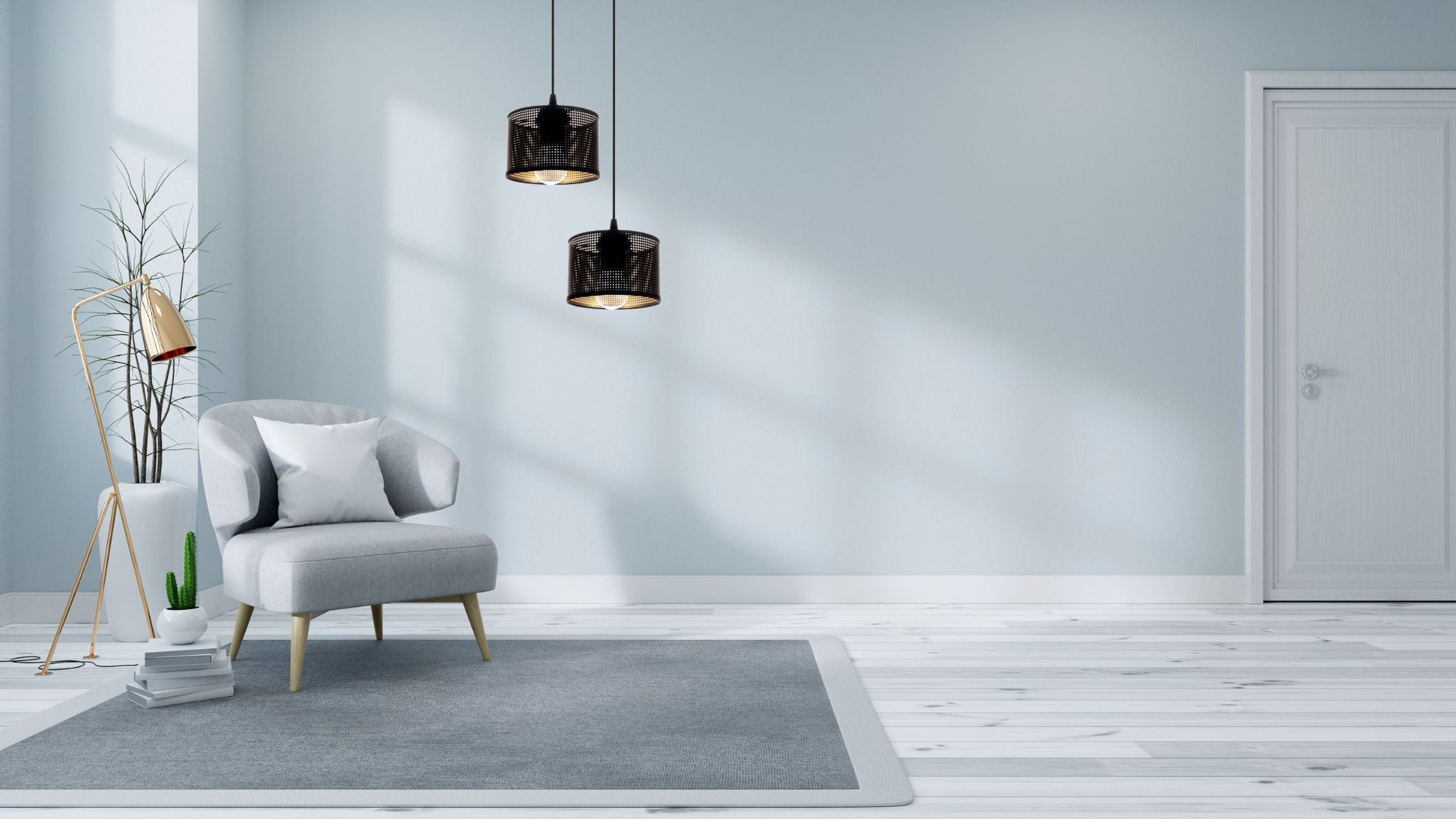 Wohnzimmer, Sessel, Stuhl, Licht, Teaser-Raum