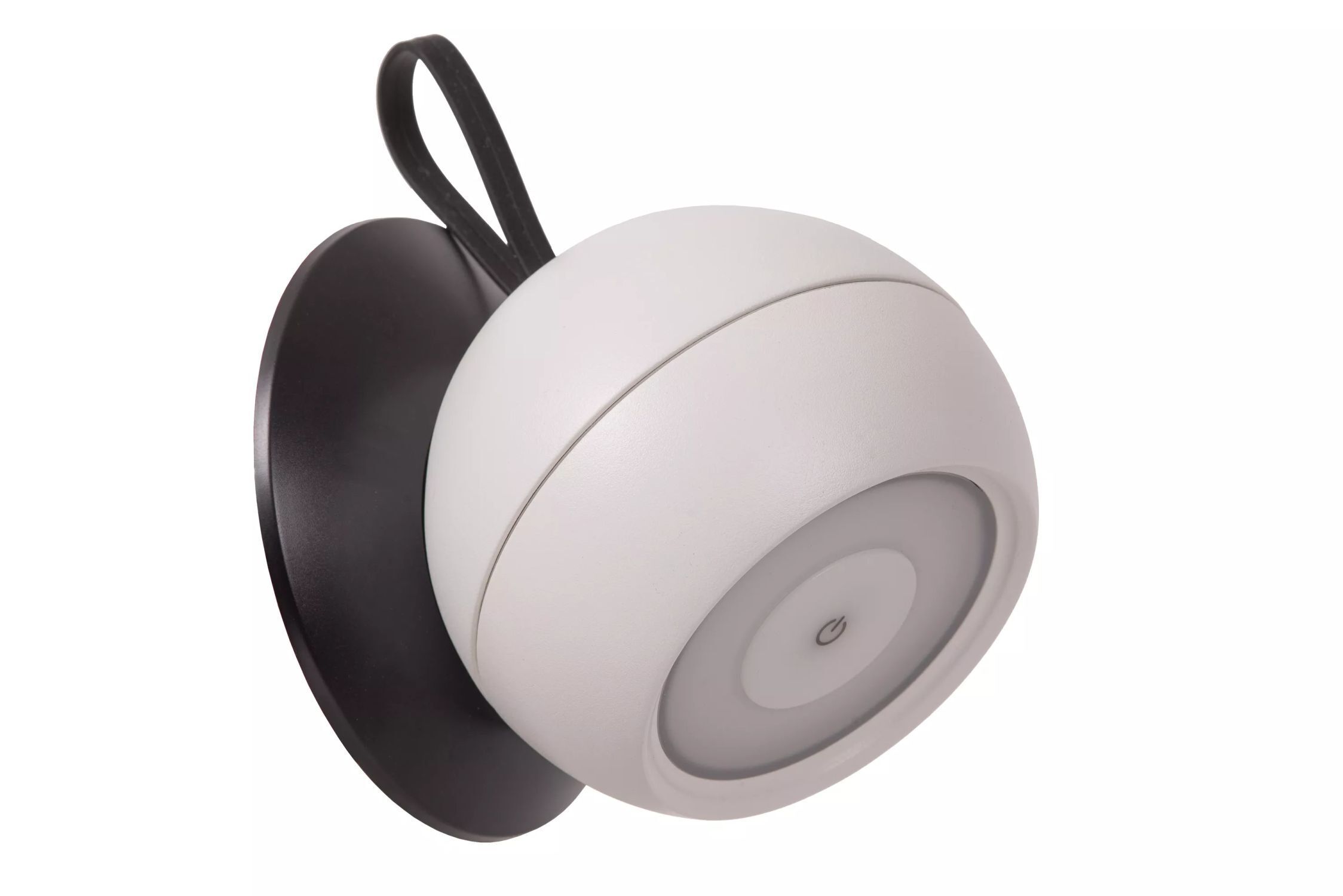 LED Akku Wandspot flexibel Schwarz Weiß IP54 3000 K