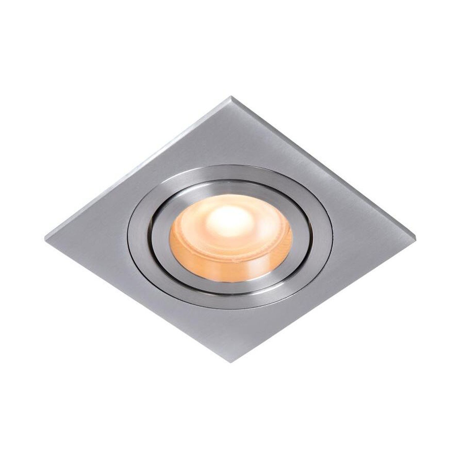 Einbauleuchte Aluminium Chrom GU10 B:9 cm modern Deckenleuchte, Elektronik, Sprecher