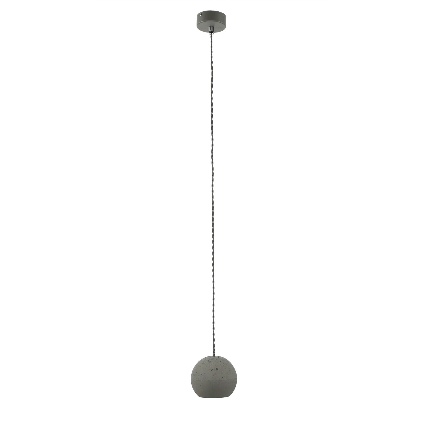 Esstisch Hängeleuchte GEOMETRIC Ø13cm Beton Grau