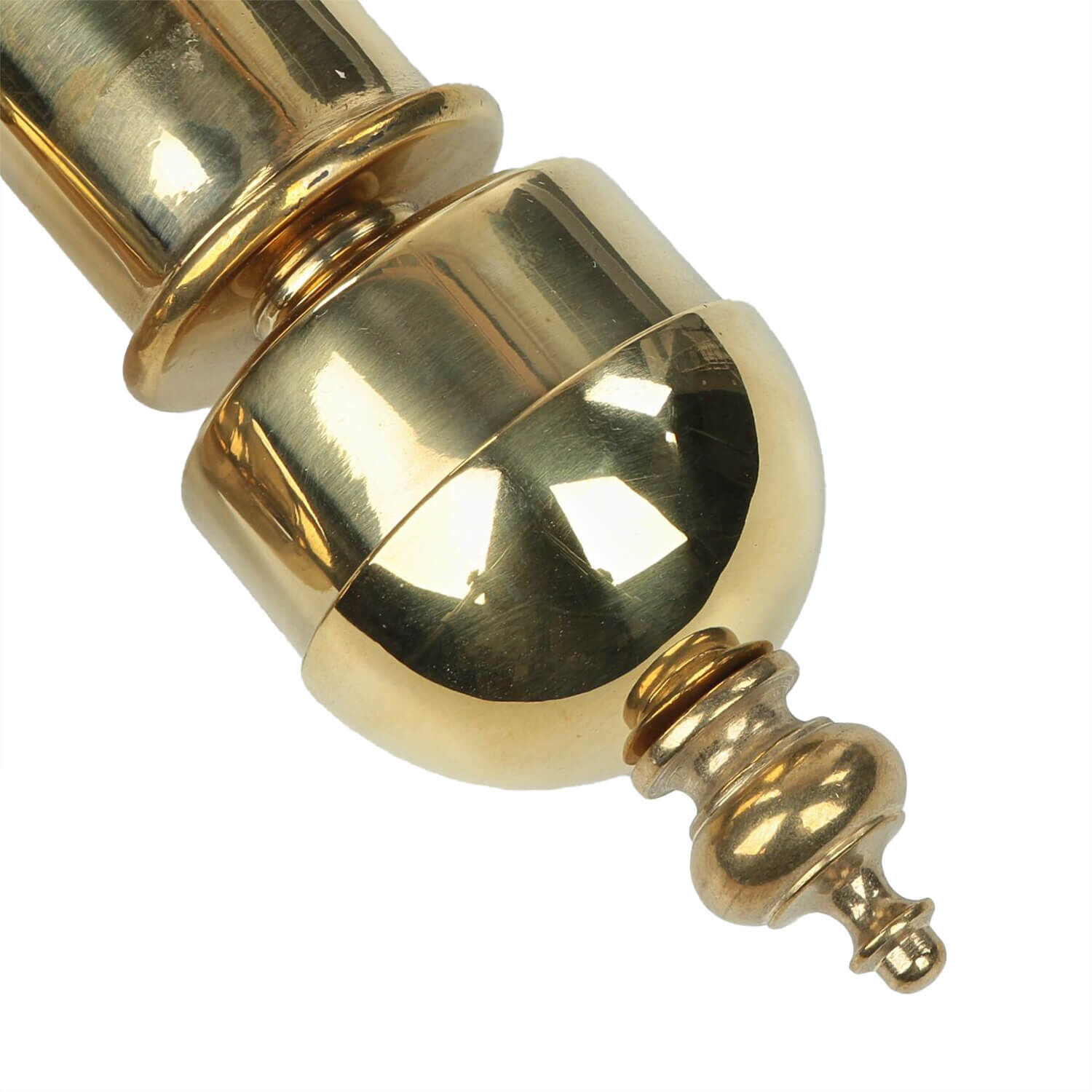 Stilvolle Wandleuchte GRETA Messing Glas Antik