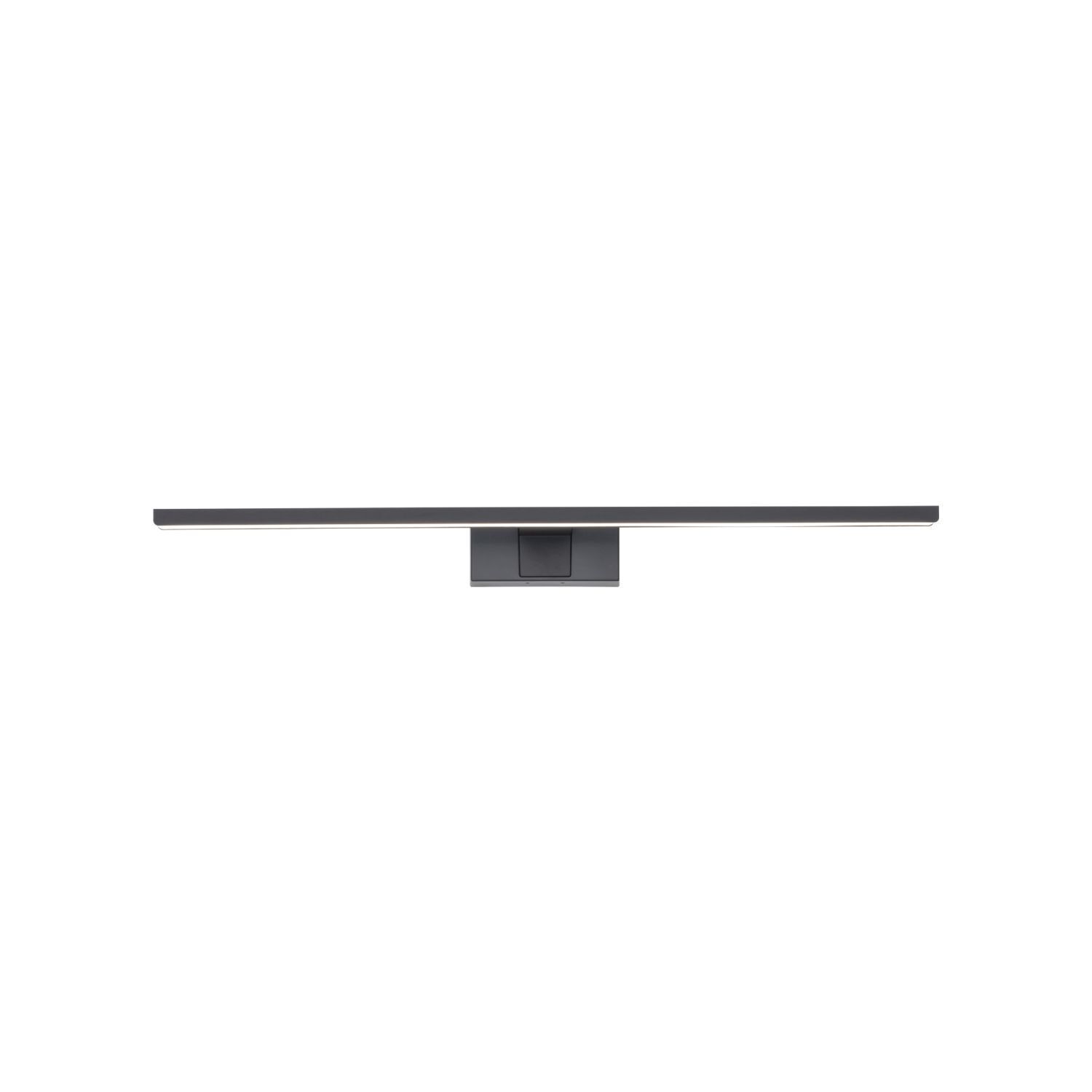 Spiegelleuchte LED Schwarz IP44 3000 K 850 lm Aluminium