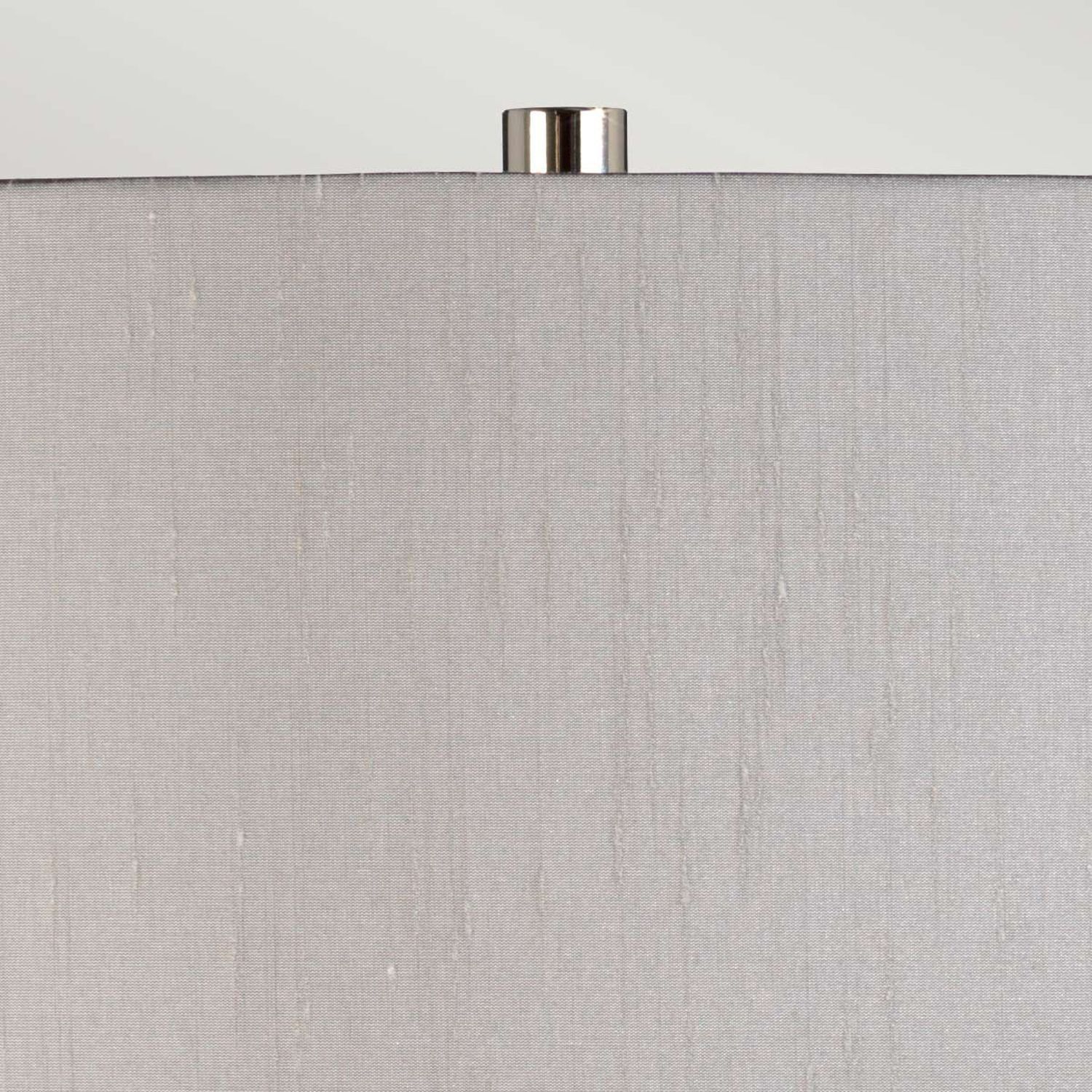 Tischlampe Glas Stoff 67,5 cm beleuchteter Sockel