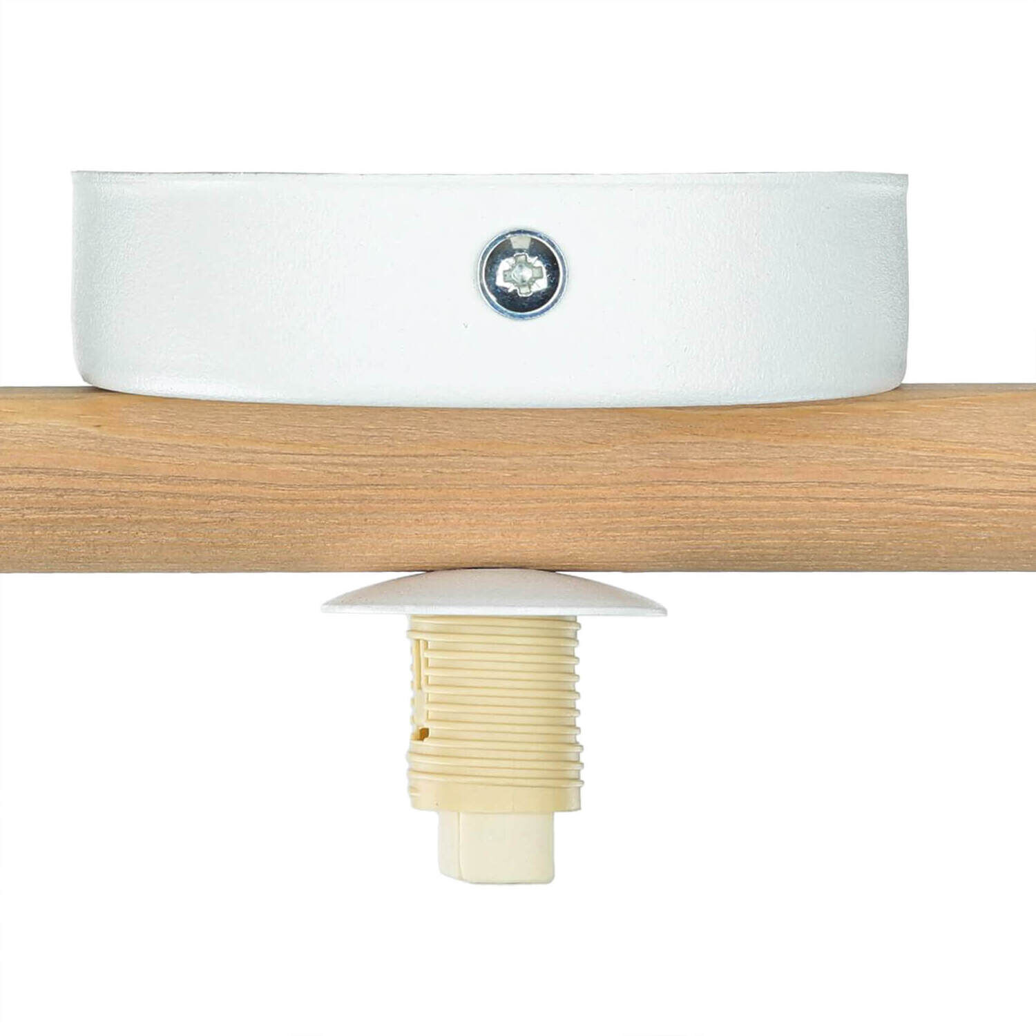 Blendarme Deckenlampe G9 L:65 cm länglich in Kiefer