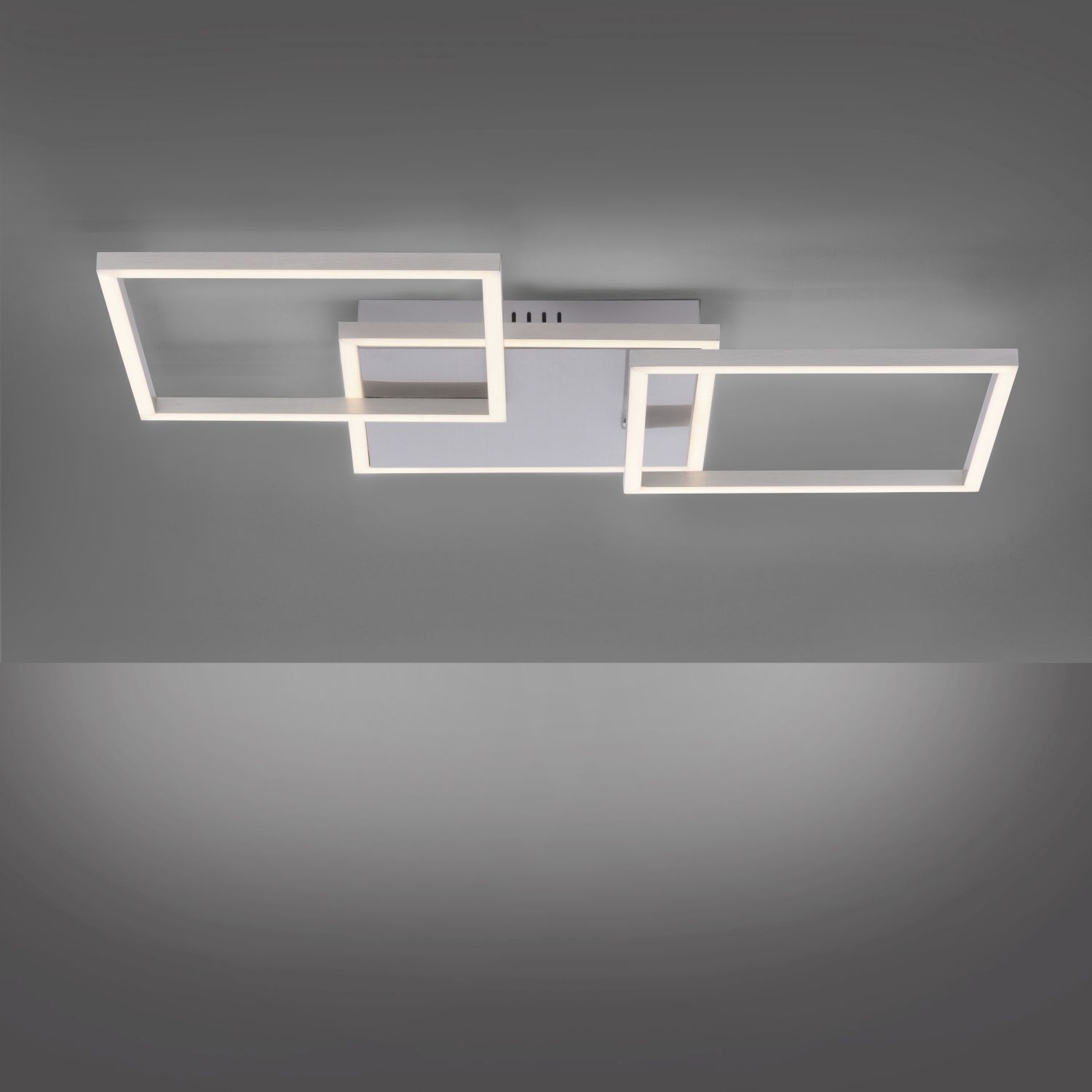 Verstellbare LED Deckenlampe in Stahl L:75 cm 3000 K