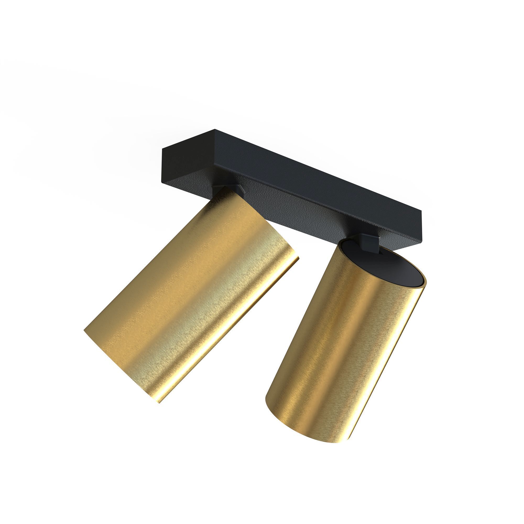 Deckenleuchte, Spotlights, Gold, Metall, Modern