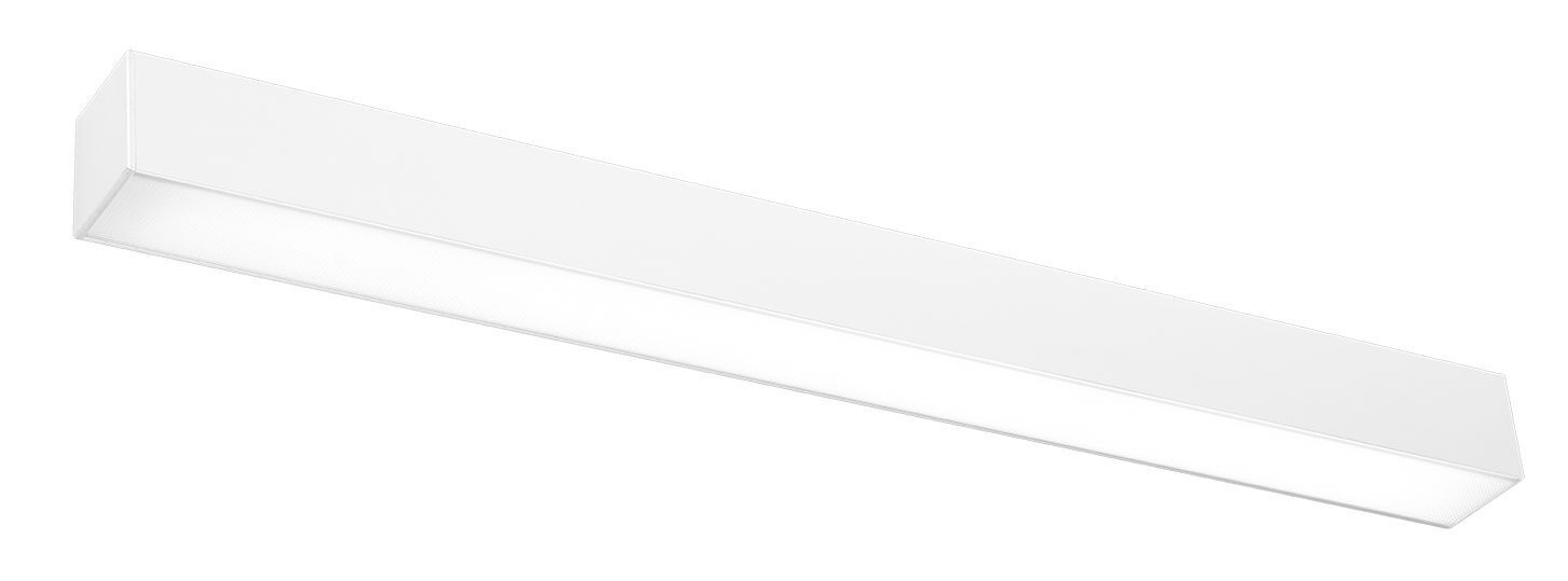 LED Wandlampe Weiß 67 cm länglich blendarm 3000 K Deckenleuchte