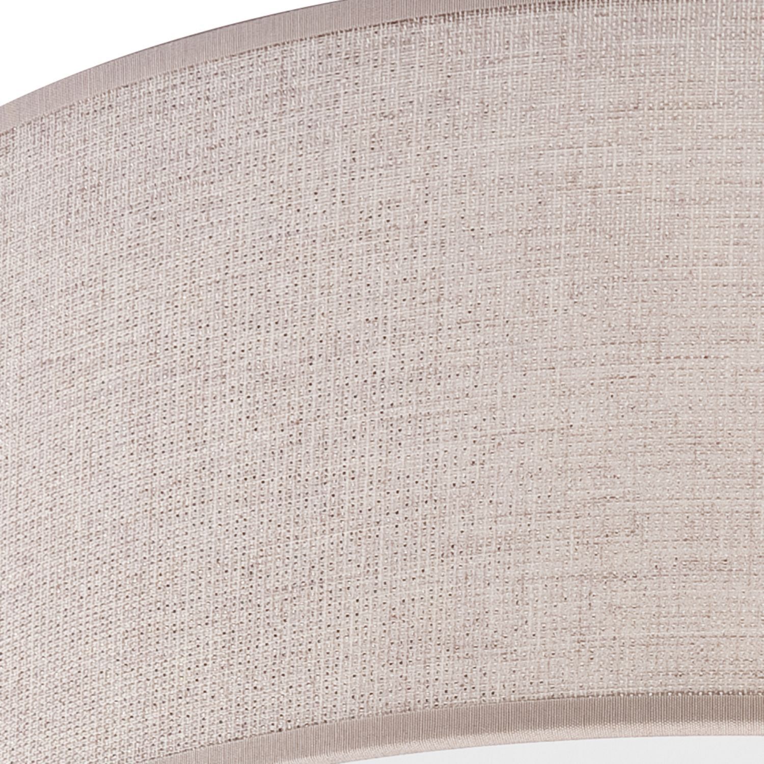 Deckenlampe rund Ø 45 cm für 2x E27 Stoff blendarm Modern
