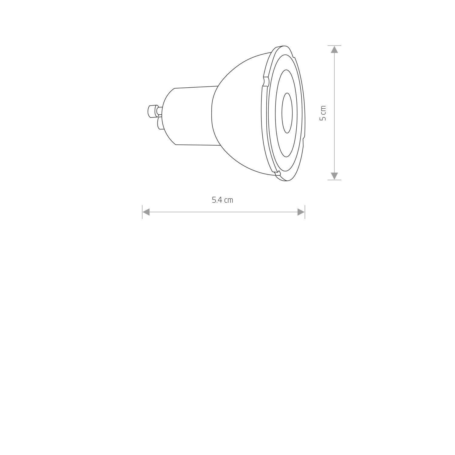 Lautsprecher, Kugel, Kantenring, Durchmesser 5 cm, Halterung