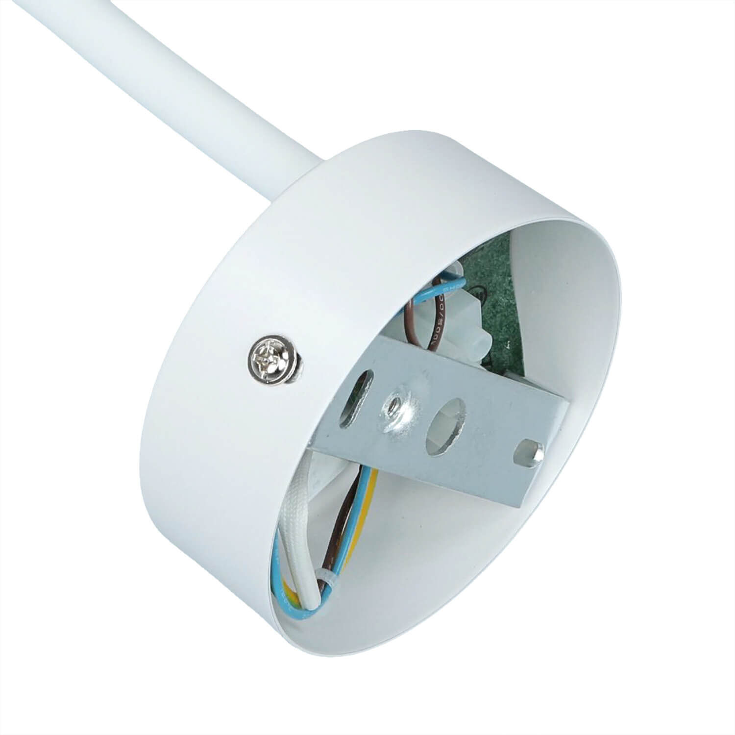 Verstellbare Wandlampe Weiß Ø13cm mit Schalter Adapter, Elektronik, Elektrisches Gerät, Schalter