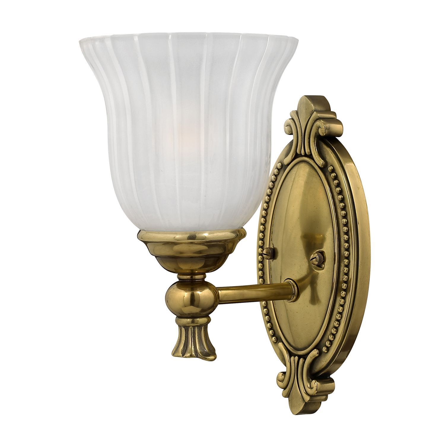 Wandlampe Schirm Jugendstil IP44 blendarm Badezimmer