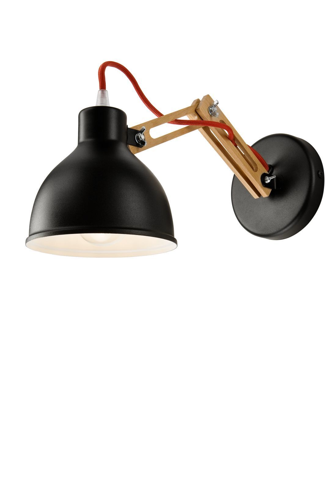 Holz Schwarz Spot Modern vielseitig TIASIA Lampe