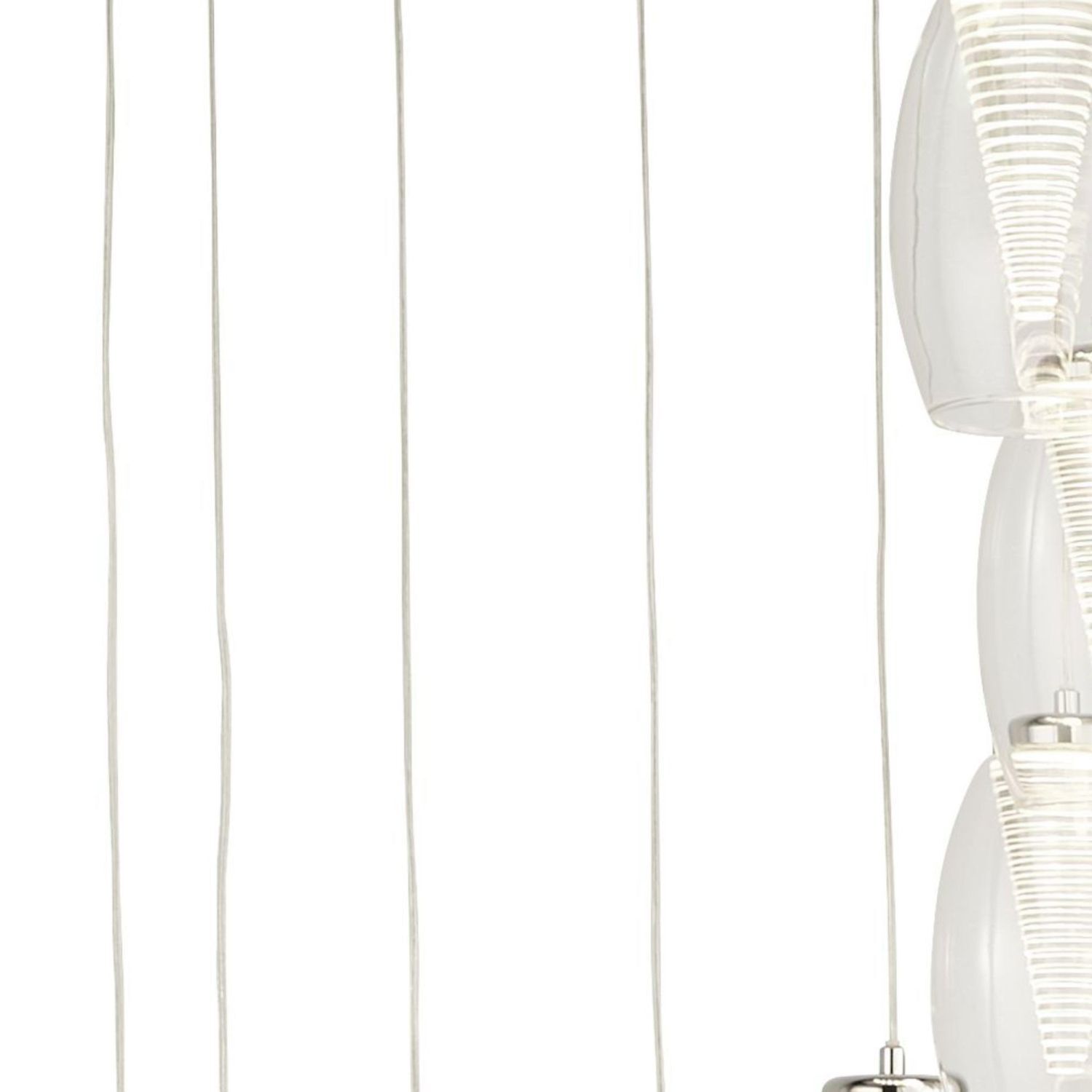 Pendelleuchte LED Ø 52 cm H: max. 2 m verstellbar 12-flammig