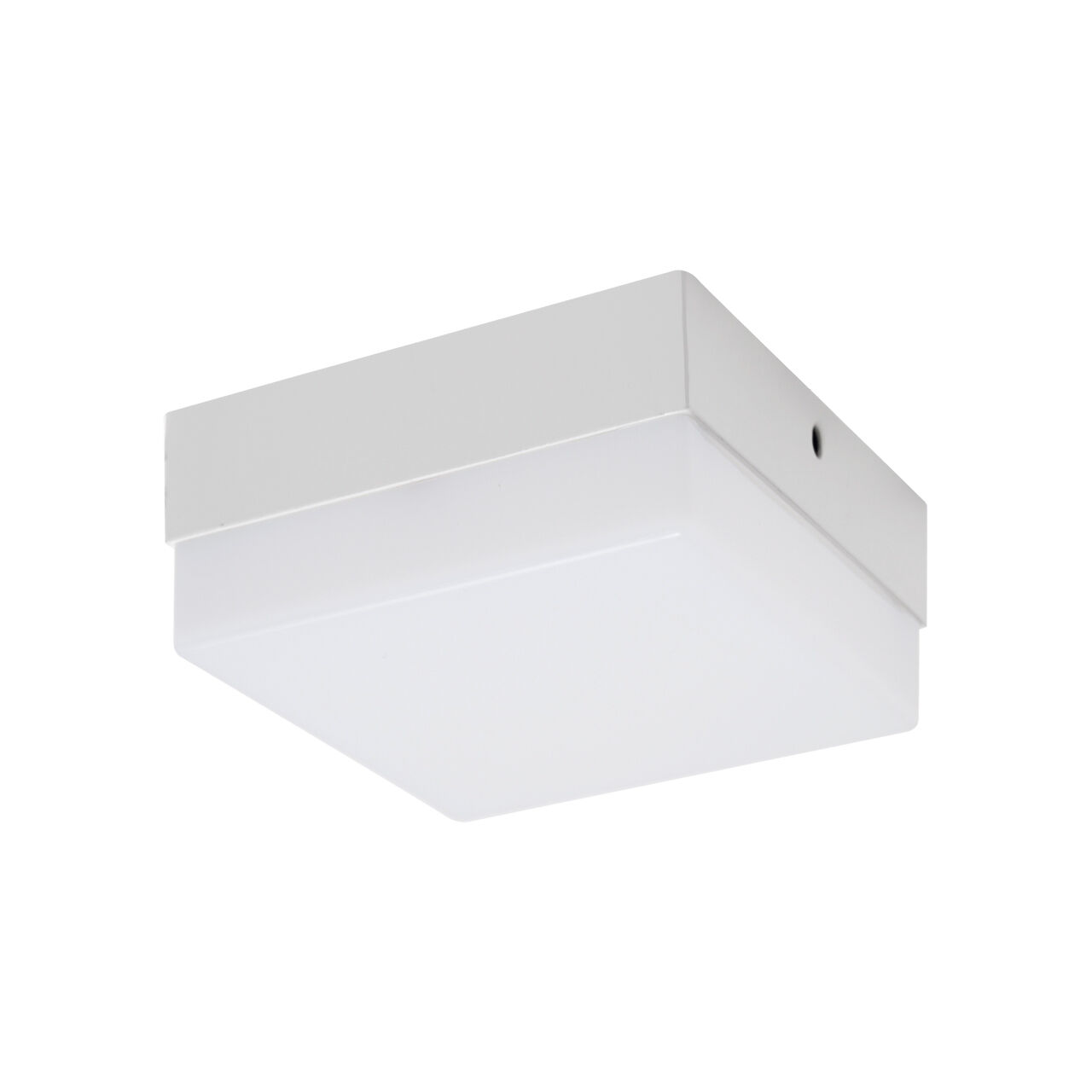 LED Deckenlampe klein Weiß B: 12 cm 4000 K quadratisch