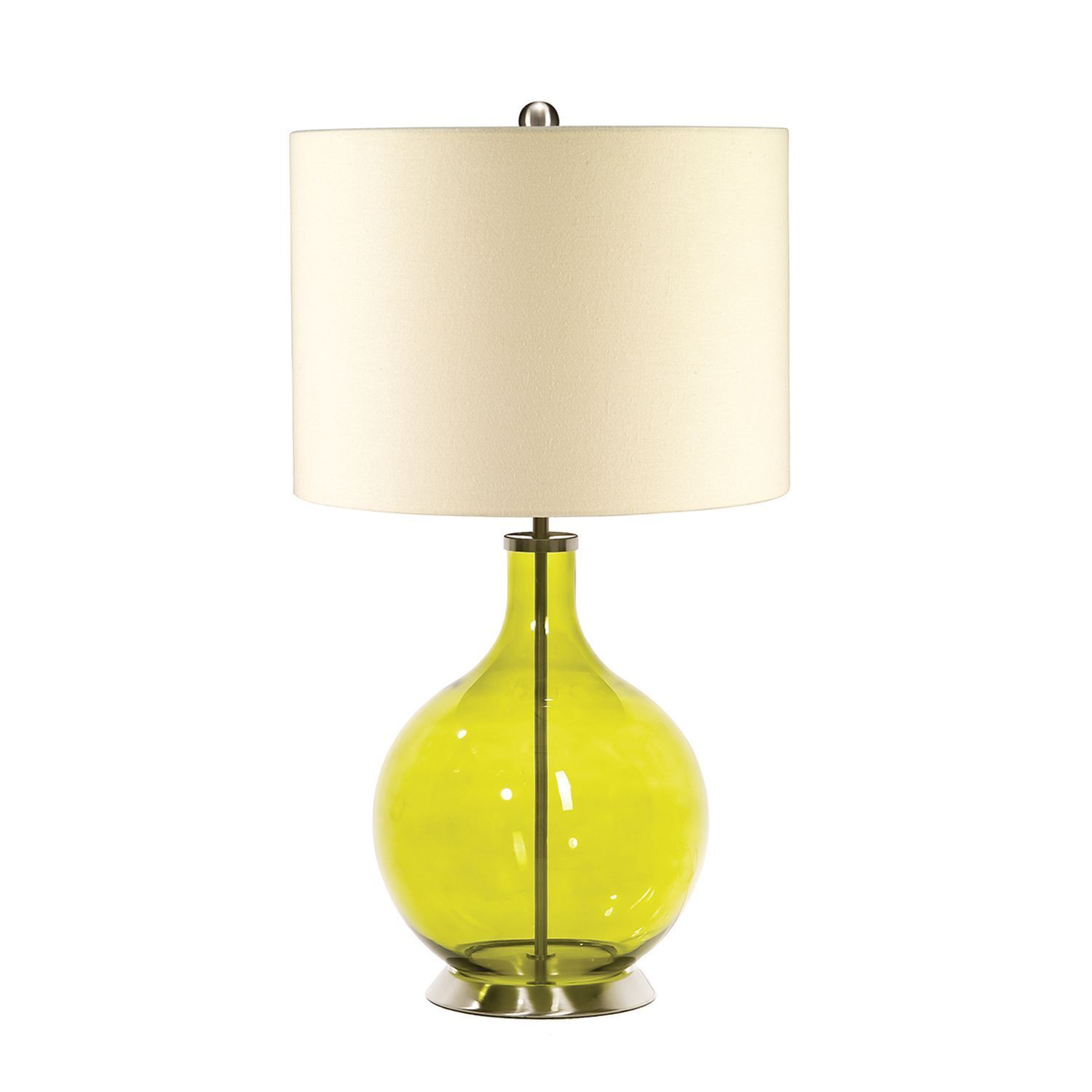 Tischlampe LINUS Limette H:67cm Retro Design Lampe