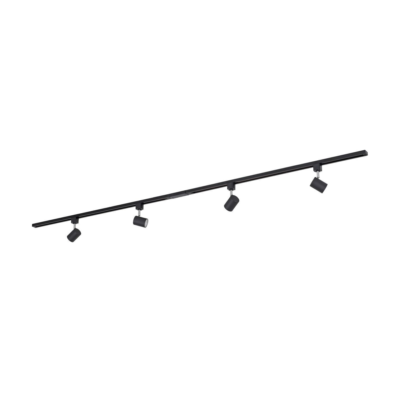 Verstellbarer Deckenspot Metall Schwarz GU10 211 cm Beleuchtung, Wippe, Spielzeug