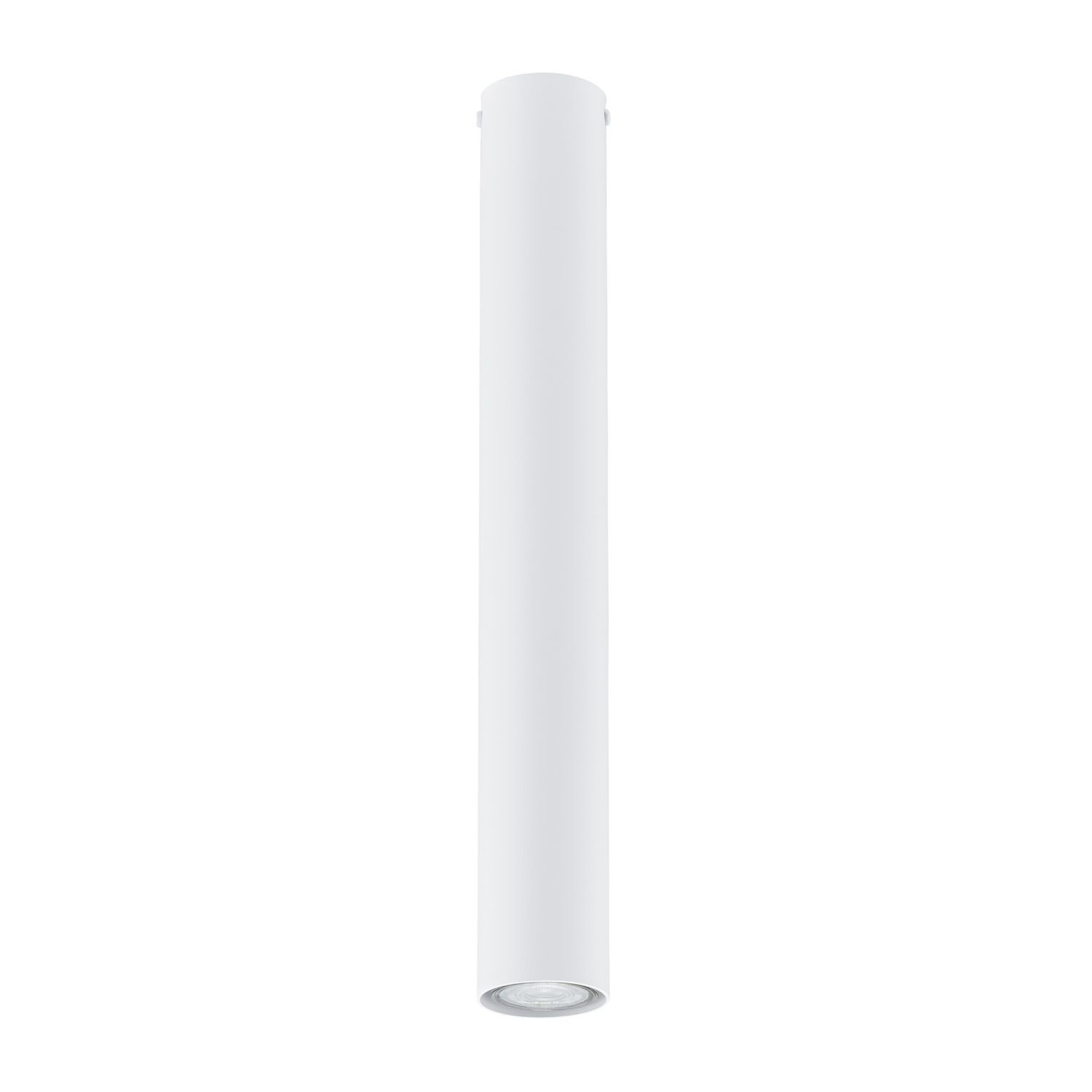 Deckenleuchte Metall D: 6 cm H: 45 cm Weiß GU10 Aufputz