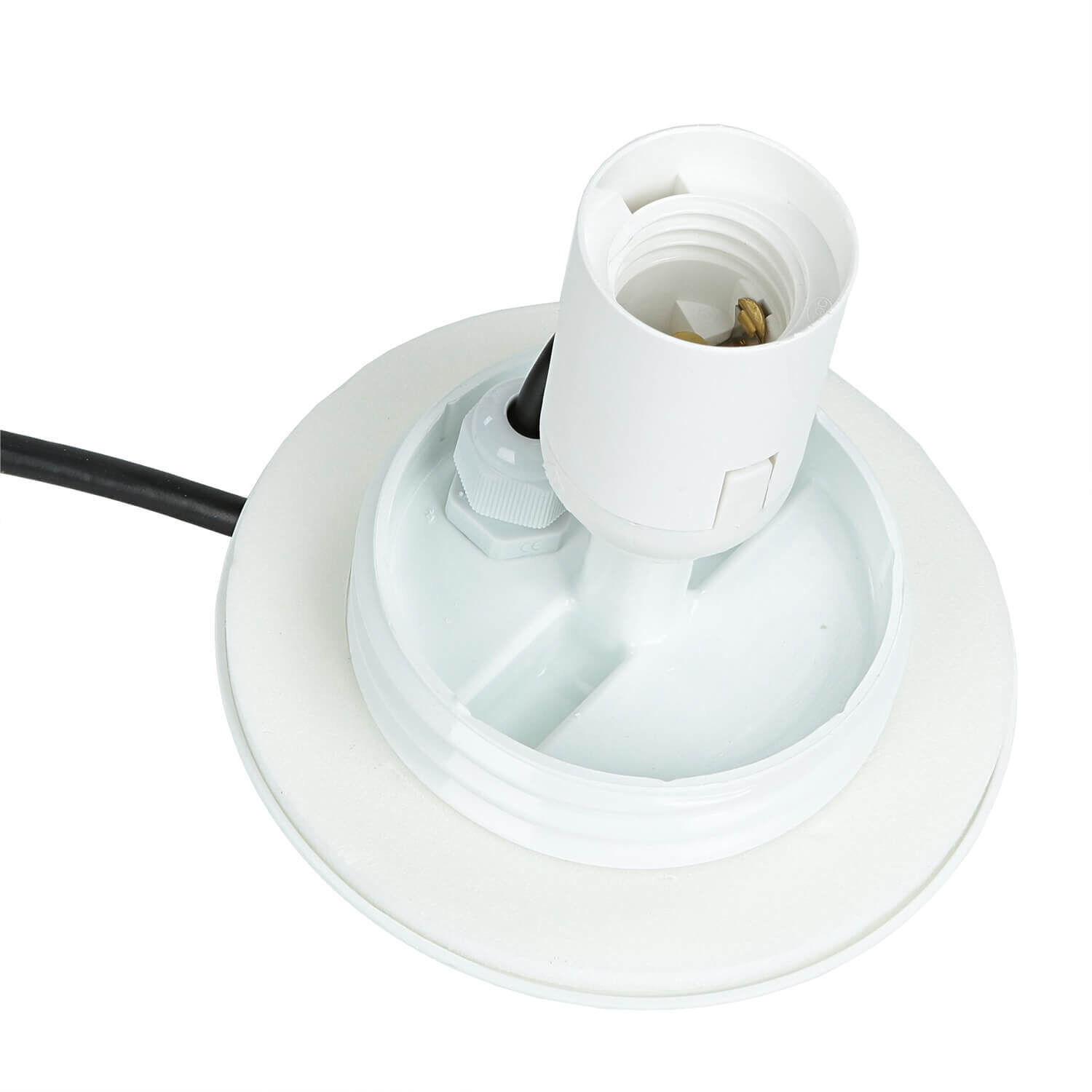 Kugelleuchte Kabel Stecker Ø 60 cm IP65 E27 LED Garten Licht