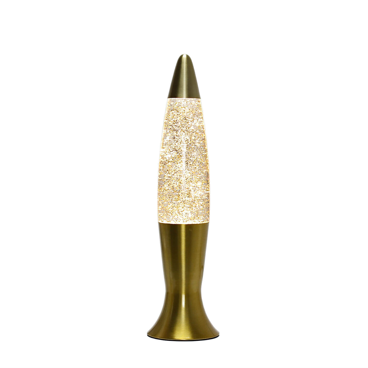 Elegante Lavalampe Glitter in 40cm G9 Retro ROXY Lampe