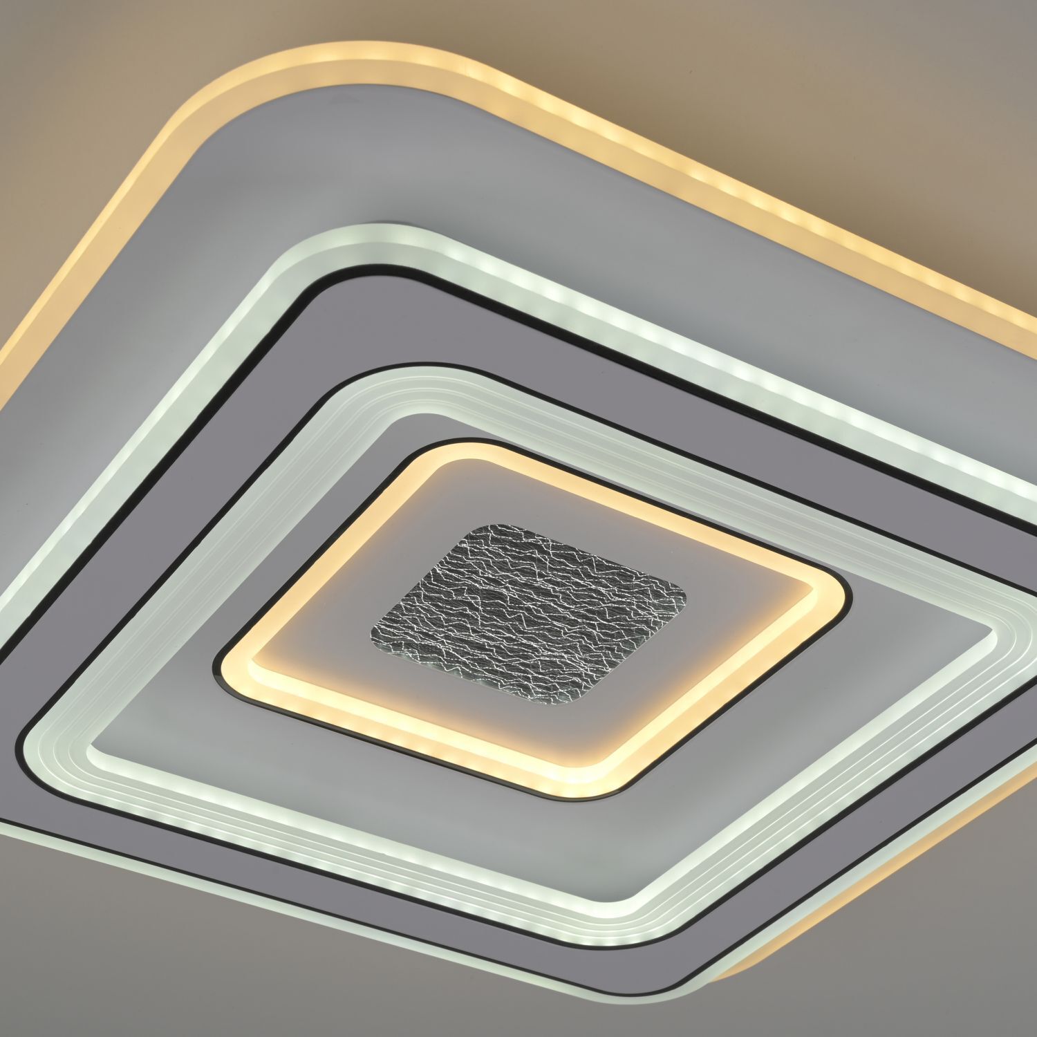 LED Deckenlampe Dimmer Fernbedienung 6500 lm Nachtlicht Deckenleuchte