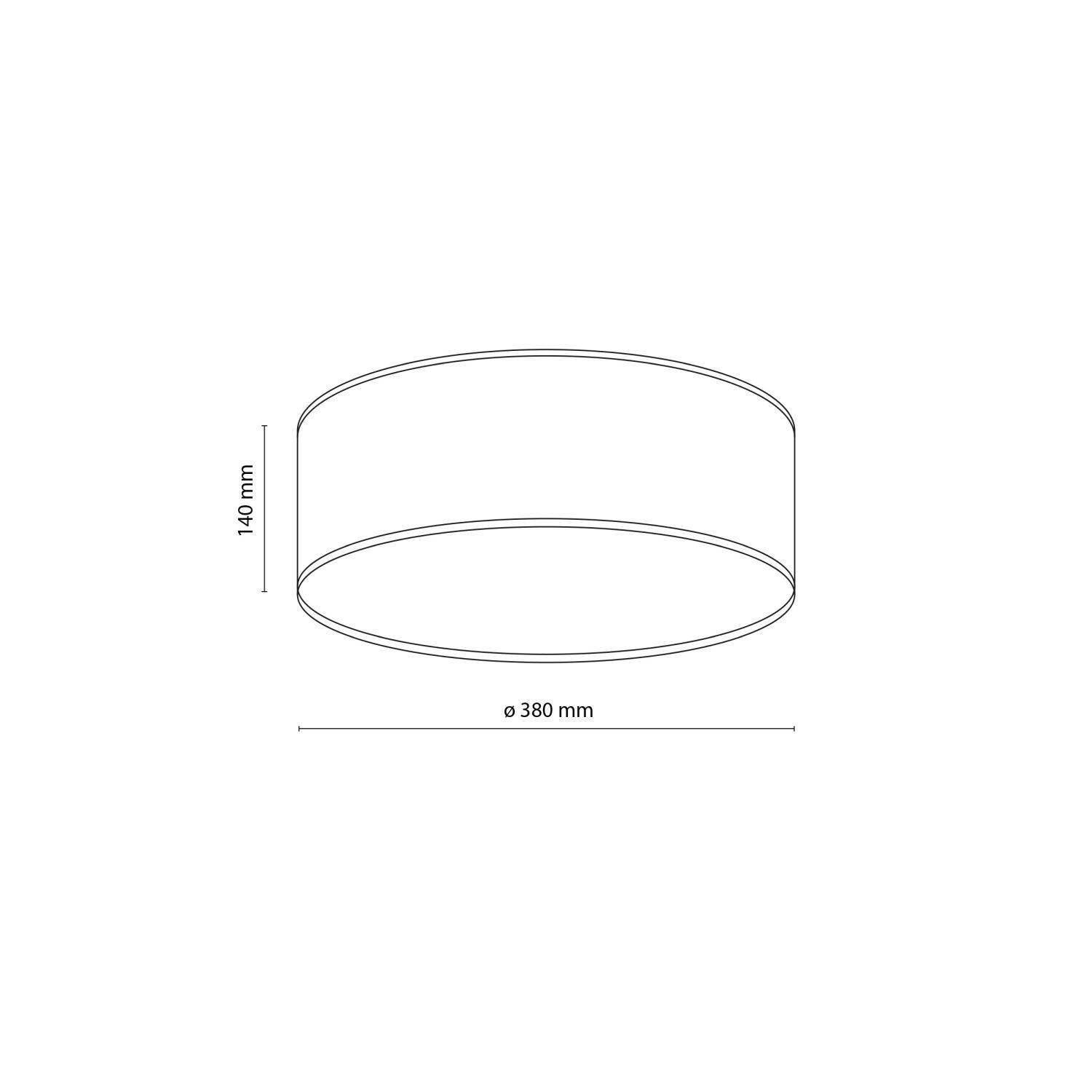 Kinderzimmerleuchte Stoff rund Ø 38 cm Orange 4x E27 Decke Kinderzimmerleuchte Stoff rund Ø 38 cm Orange 4x E27 Decke