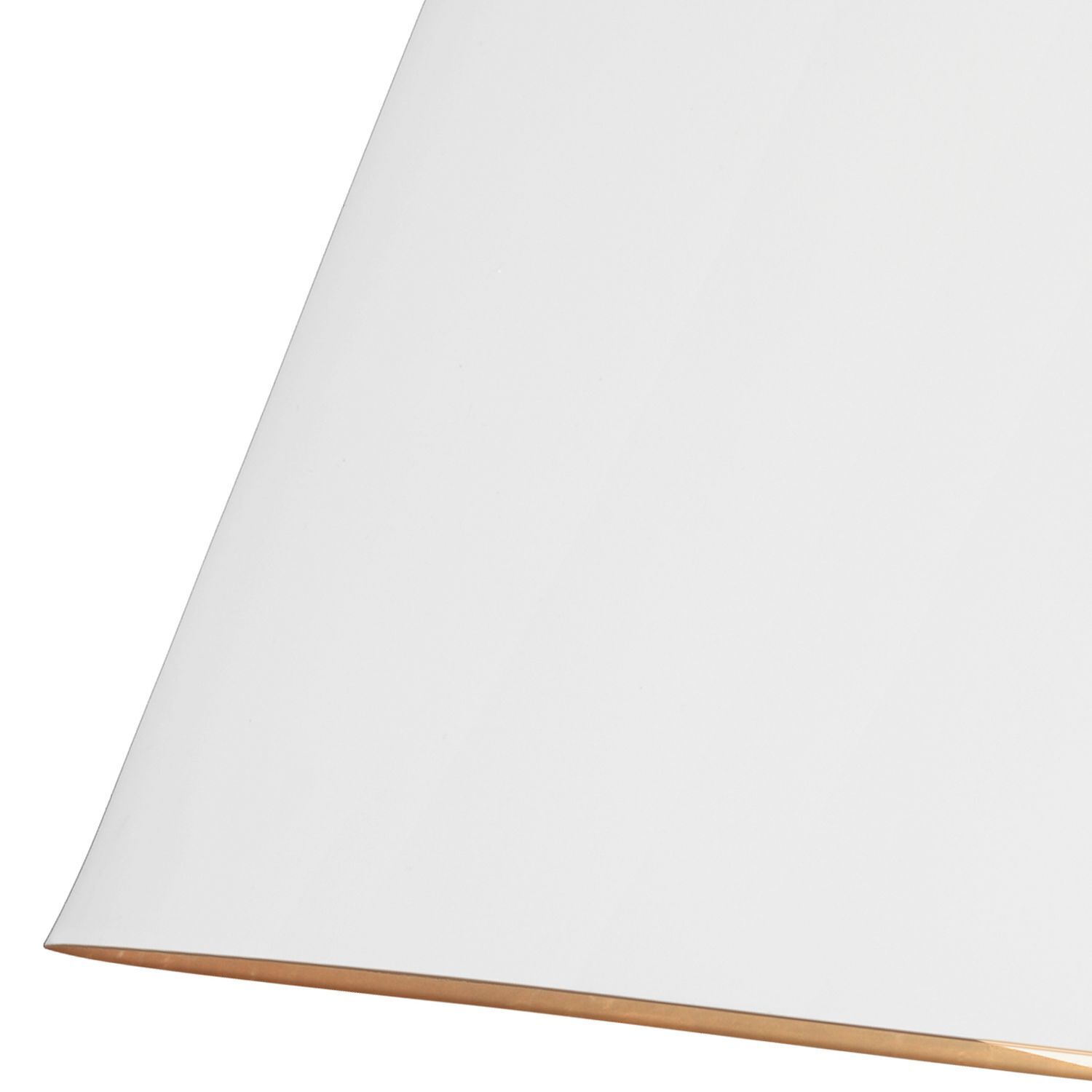 Deckenleuchte rund Weiß Gold Modern verstellbar