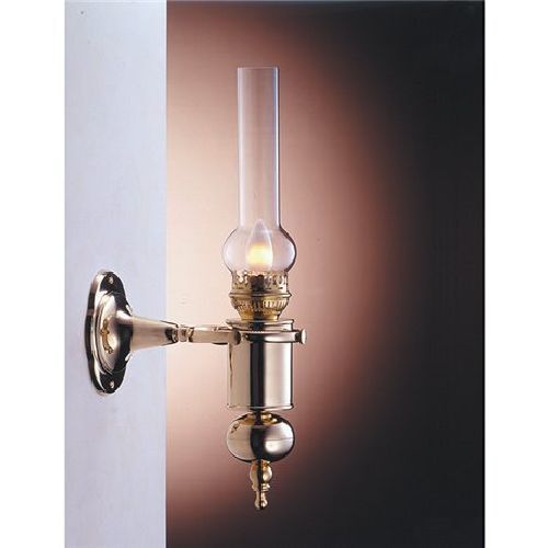 Edle Wandleuchte GRETA Messing Jugendstil Antik