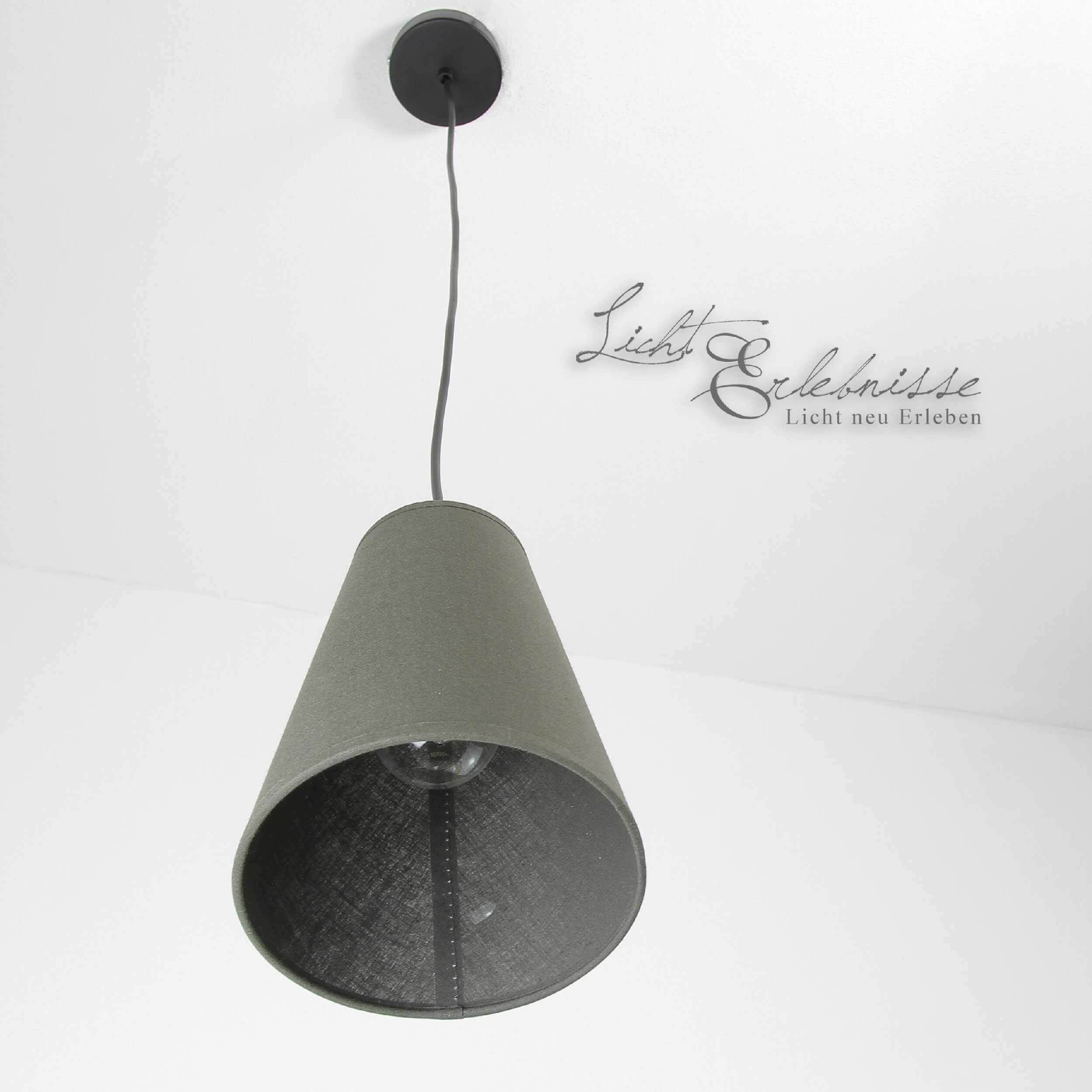 Pendelleuchte E27 Modern Braun Lampe