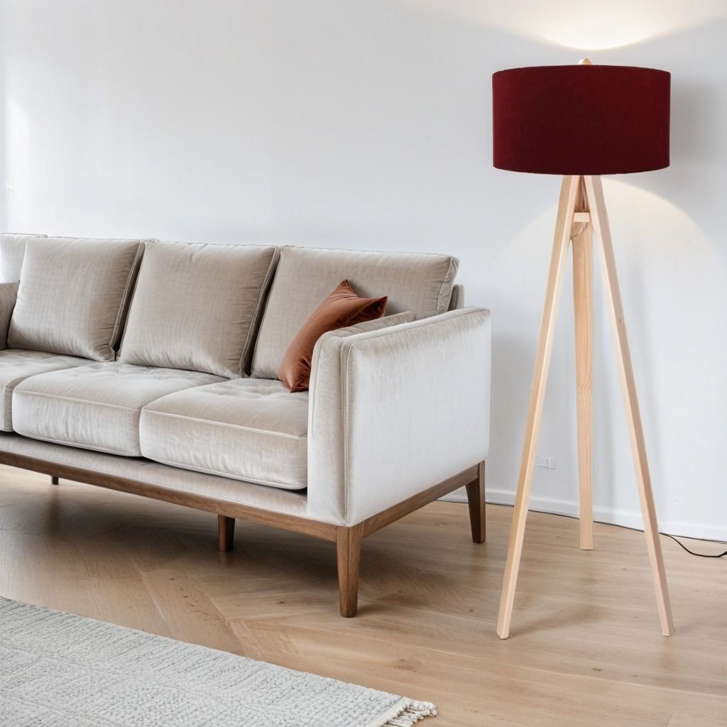 Lampe, Stehlampe, Couch, Mobiliar