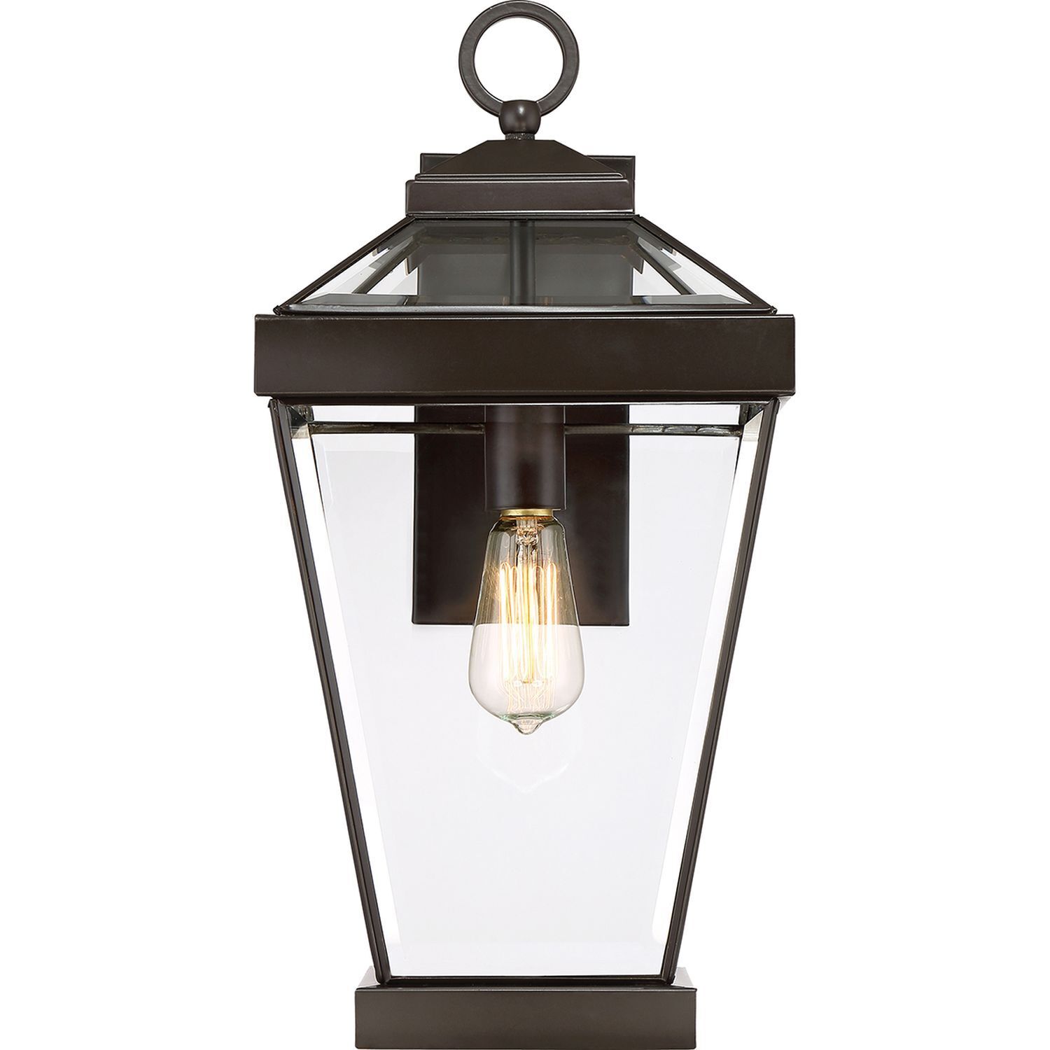 Antike Wandleuchte IP44 Vintage Metall Glas E27_x000D_