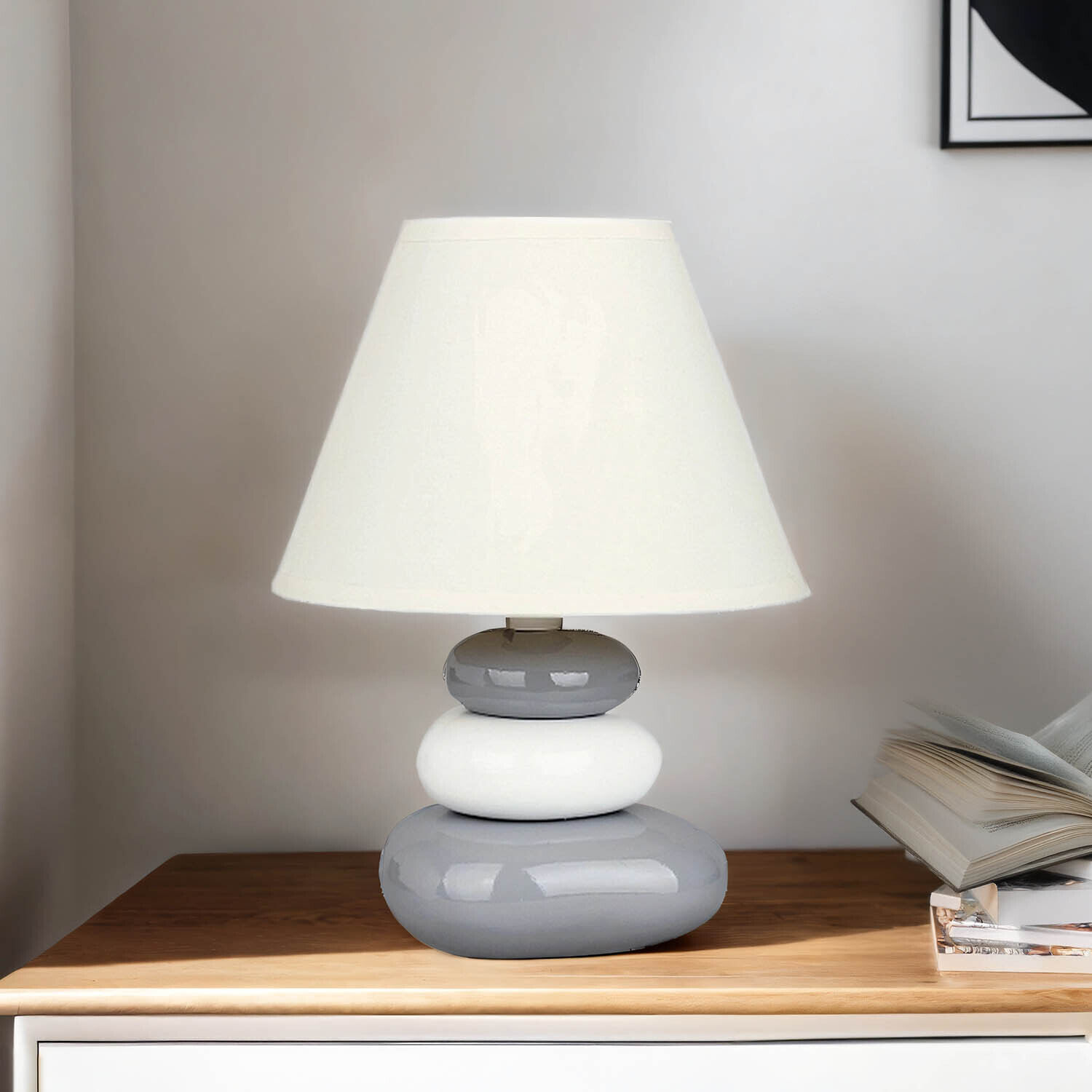 Klassische Tischleuchte E14 SALEM Lampe, Tischlampe