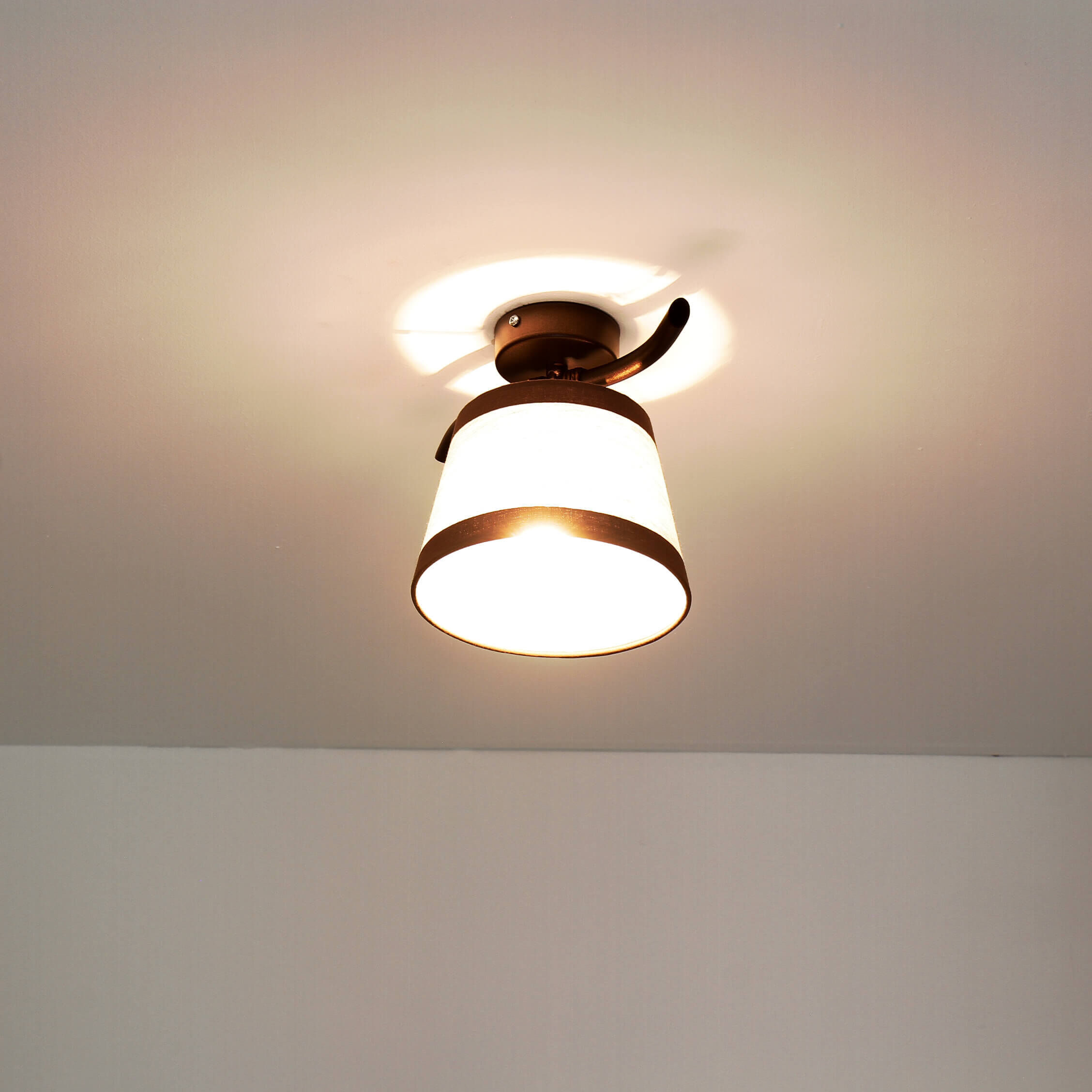 Deckenlampe Braun Beige gemütlich Niki