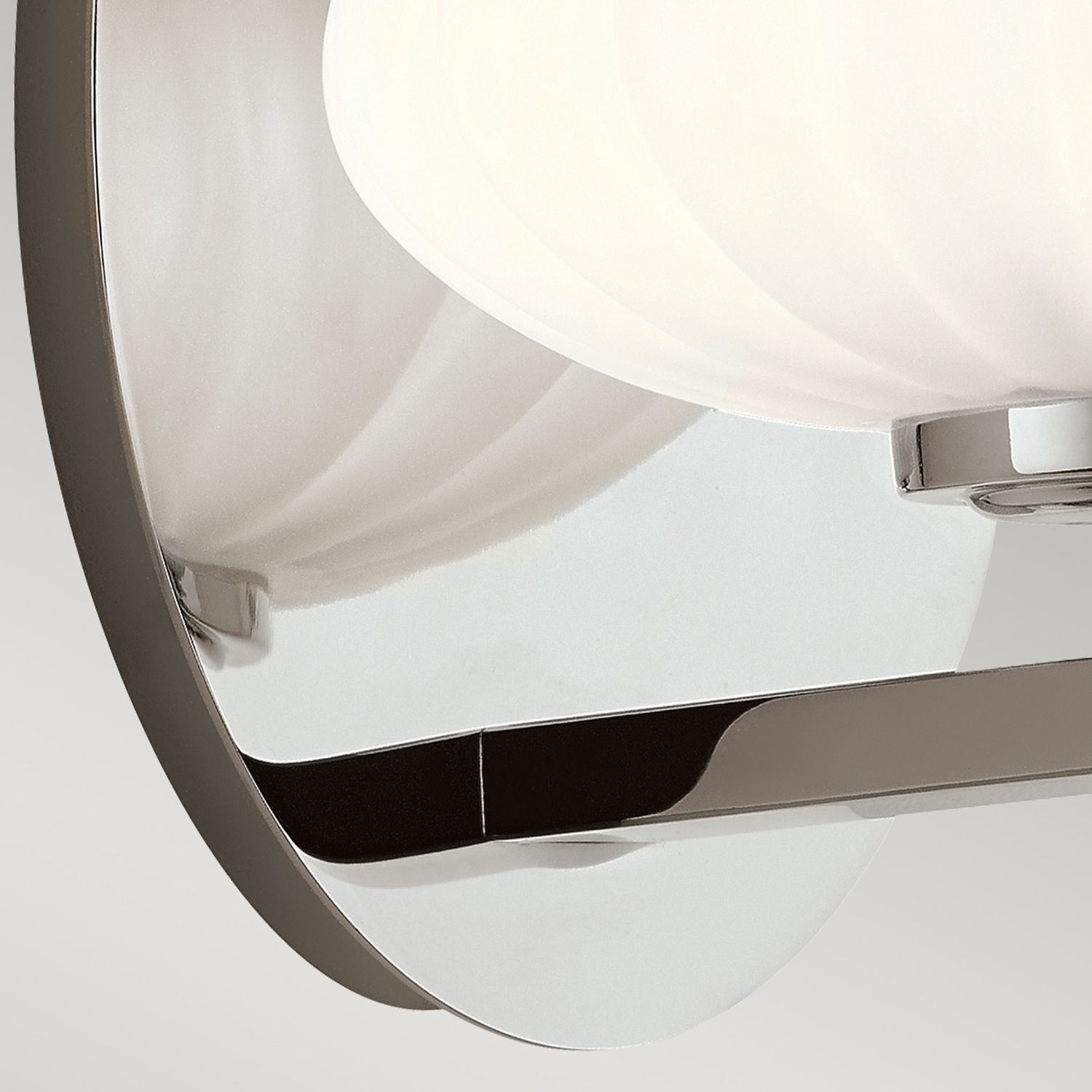 Wandleuchte Bad LED G9 IP44 H: 20,3 cm 3000 K Chrom Weiß