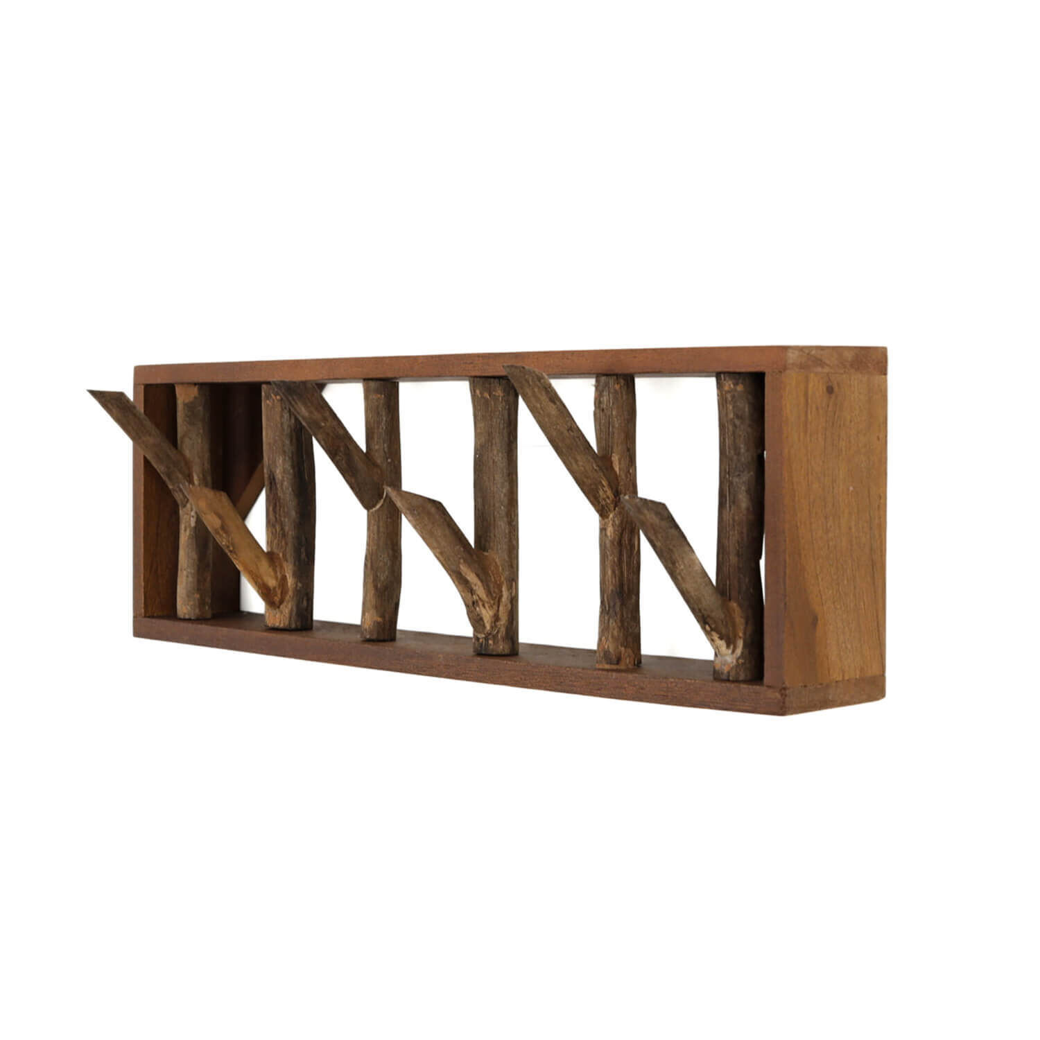 Wandgarderobe Treibholz 36 cm in Natur Handarbeit Ablage, Holz