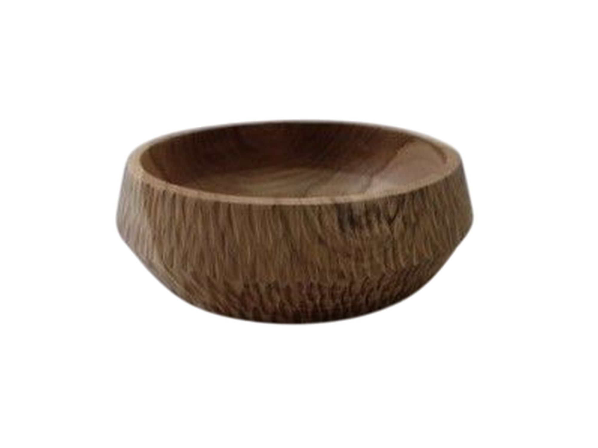 Schale Teak Holz 25 x 27 x 9 cm Unikat Handarbeit Schale, Suppenschüssel